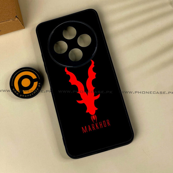 Xiaomi Redmi 14c - Markhor Design 10 - Premium Printed Glass soft Bumper shock Proof Case CS-36596