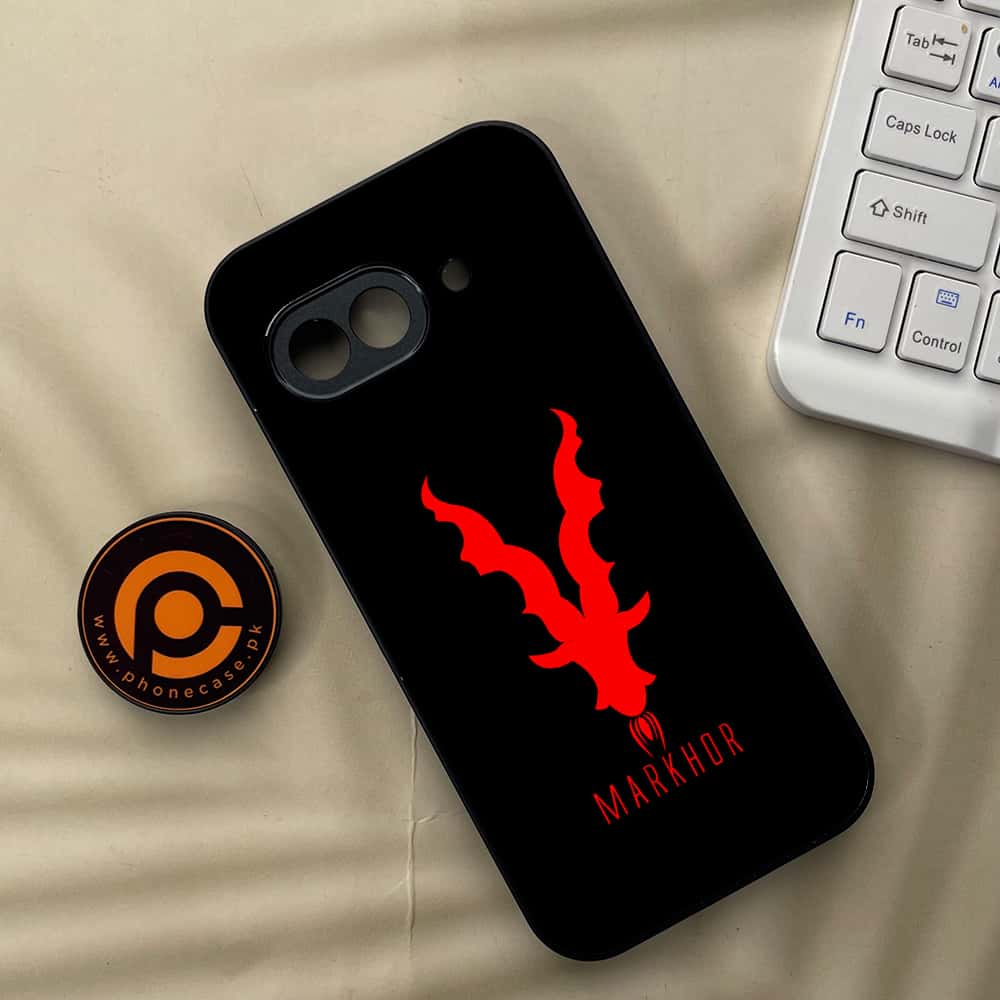 Google Pixel 9a - Markhor Series - Premium Metal Printed soft Bumper Shock Proof Case