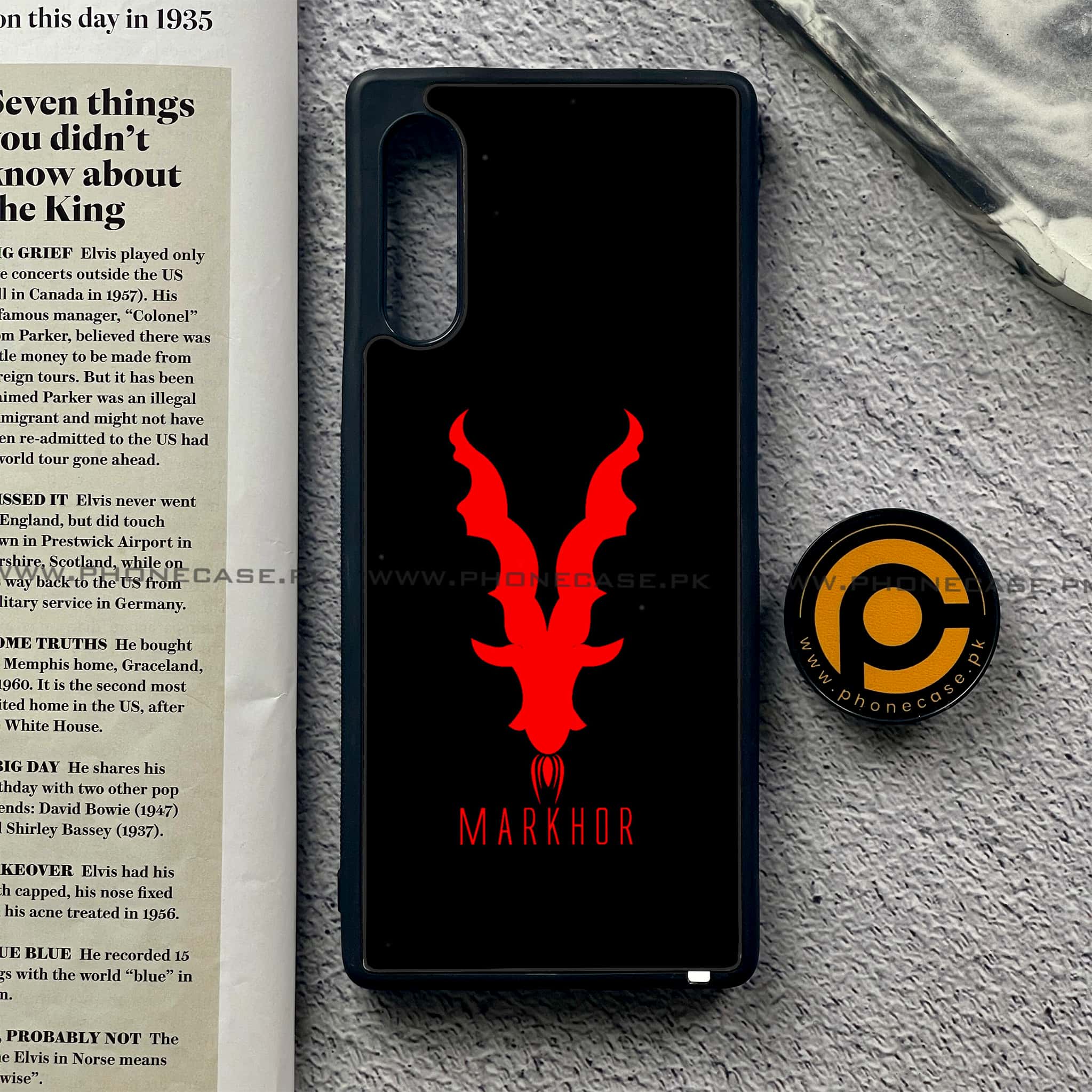 LG Velvet - Markhor Series - Premium Printed Glass soft Bumper shock Proof Case