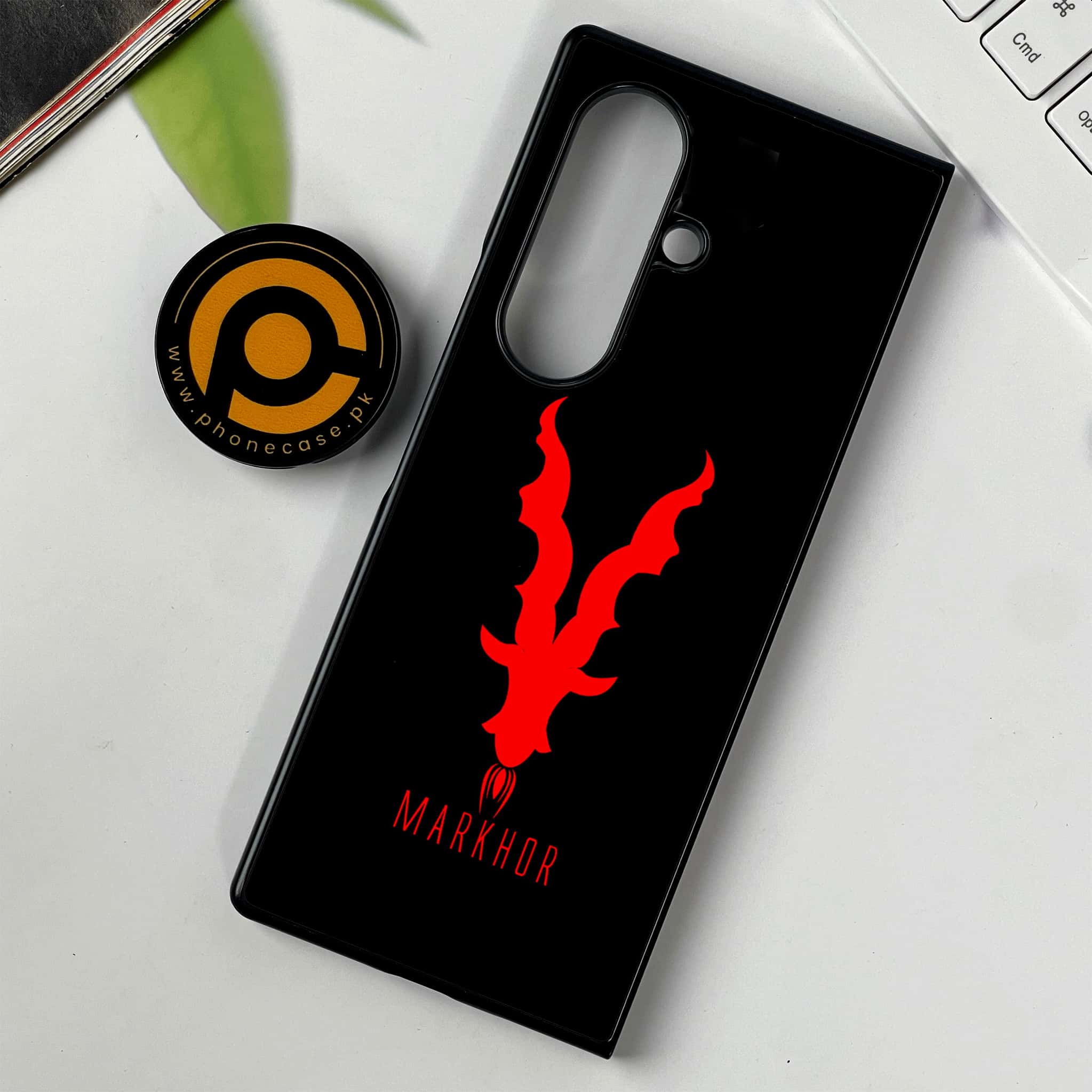 Samsung Galaxy Z Fold 7 - Markhor Series - Premium Metal Printed soft Bumper shock Proof Case