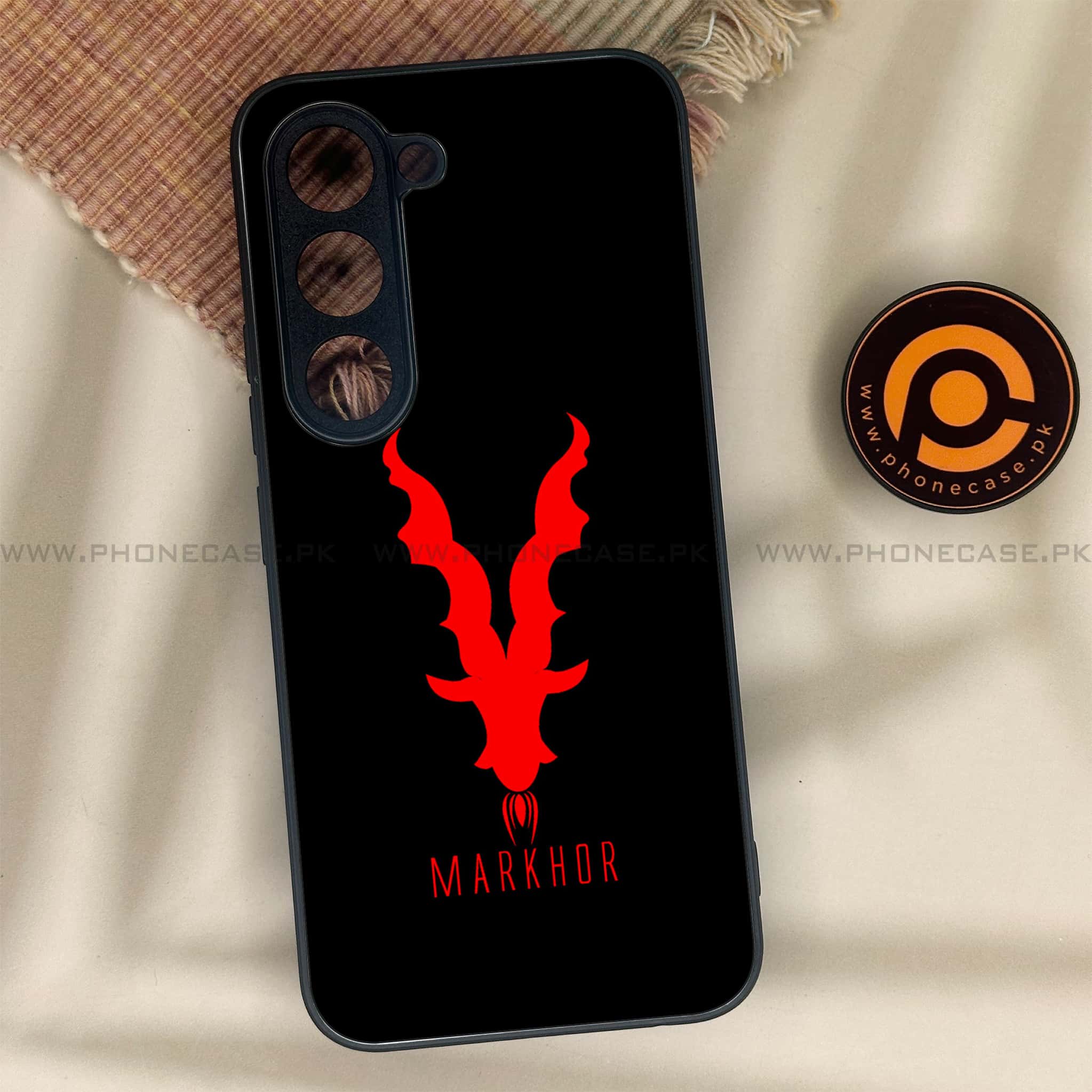 Tecno Spark 40 Pro - Markhor Series - Premium Metal Printed soft Bumper shock Proof Case