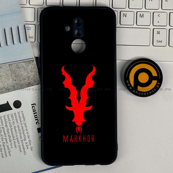 Huawei Mate 20 Lite - Markhor Design 10- Premium Printed Glass soft Bumper shock Proof Case CS-11332 CS-11334 CS-34214