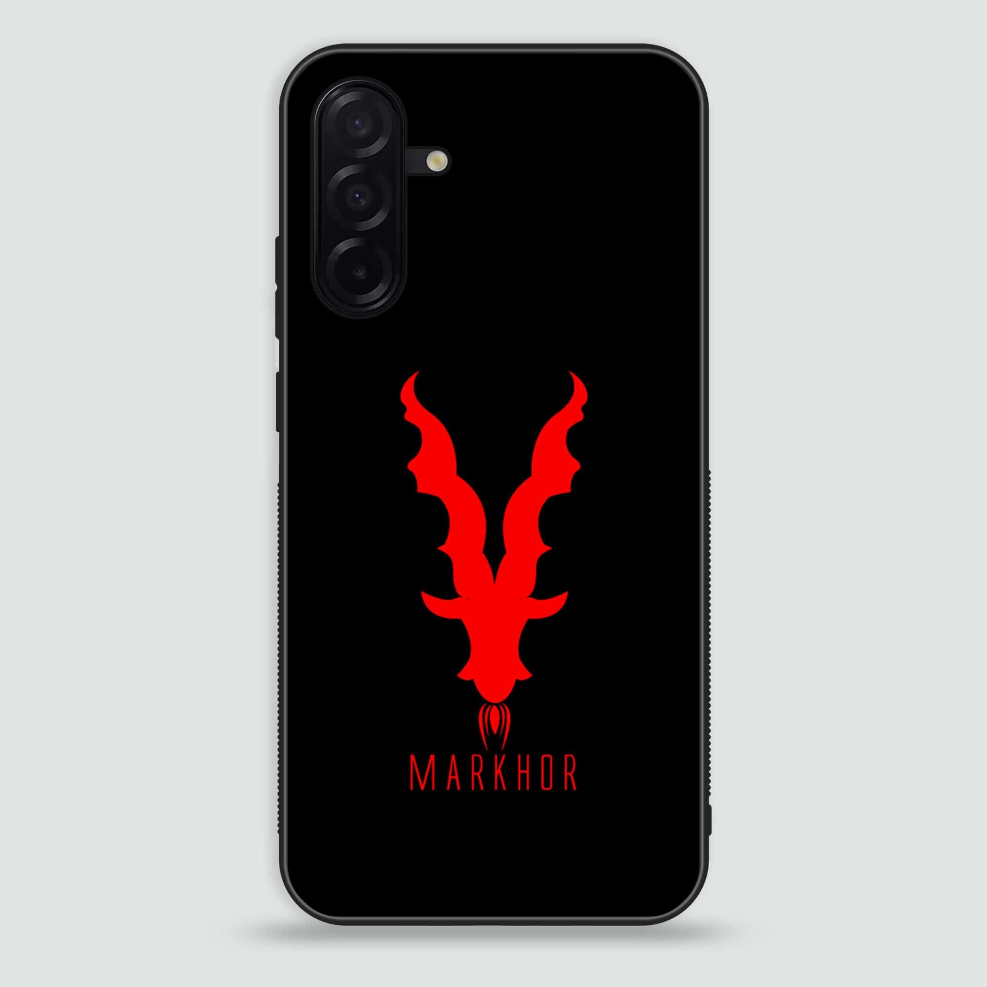 Samsung Galaxy A56 5G - Markhor Series - Premium Printed Glass soft Bumper shock Proof Case