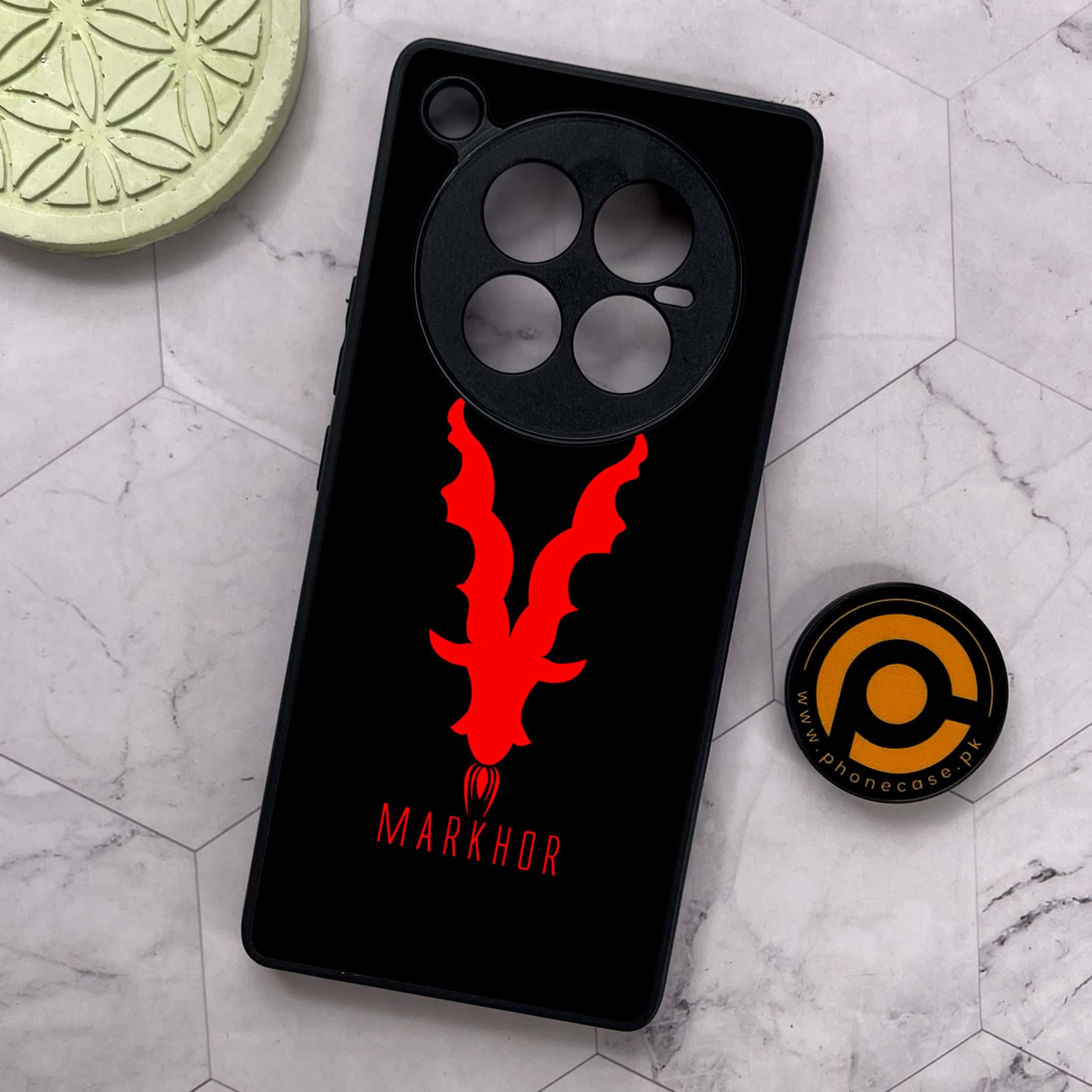 Infinix Zero 40 5G - Markhor Series - Premium Metal Printed soft Bumper shock Proof Case