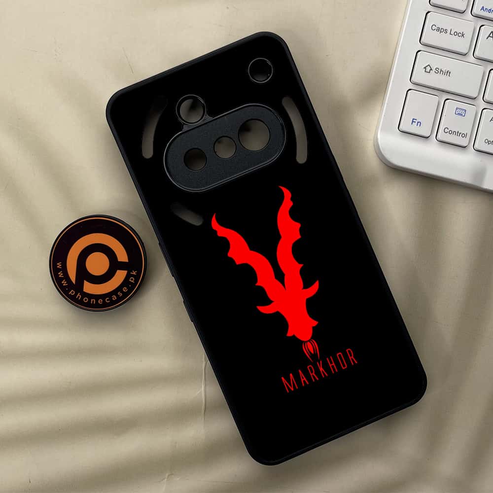 Nothing Phone 3a - Markhor Series - Premium Metal  Printed soft Bumper shock Proof Case