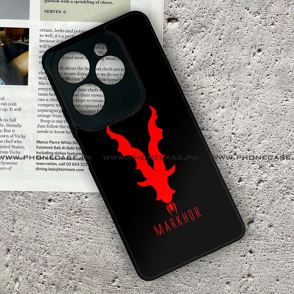 Infinix Hot 40 Pro - Markhor Design 10 - Premium Metal Printed soft Bumper shock Proof Case CS-40377