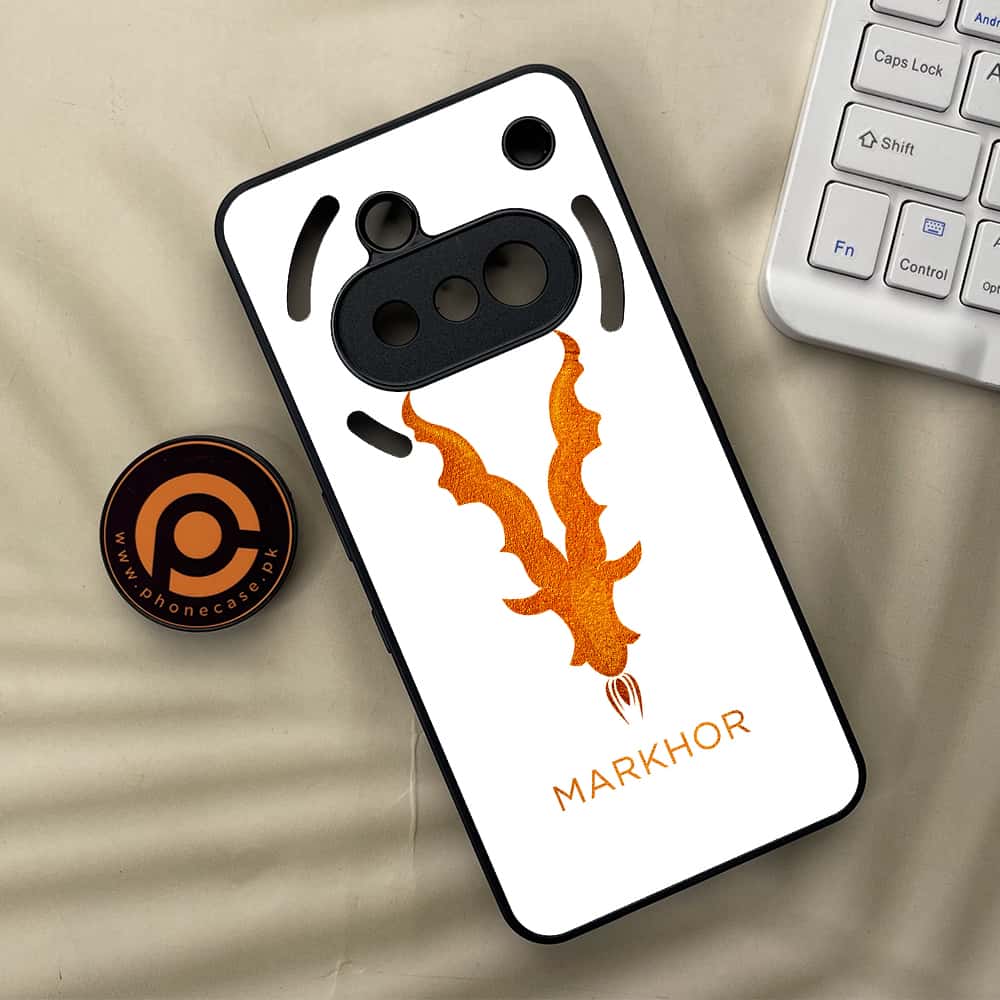 Nothing Phone 3a - Markhor Series - Premium Metal  Printed soft Bumper shock Proof Case