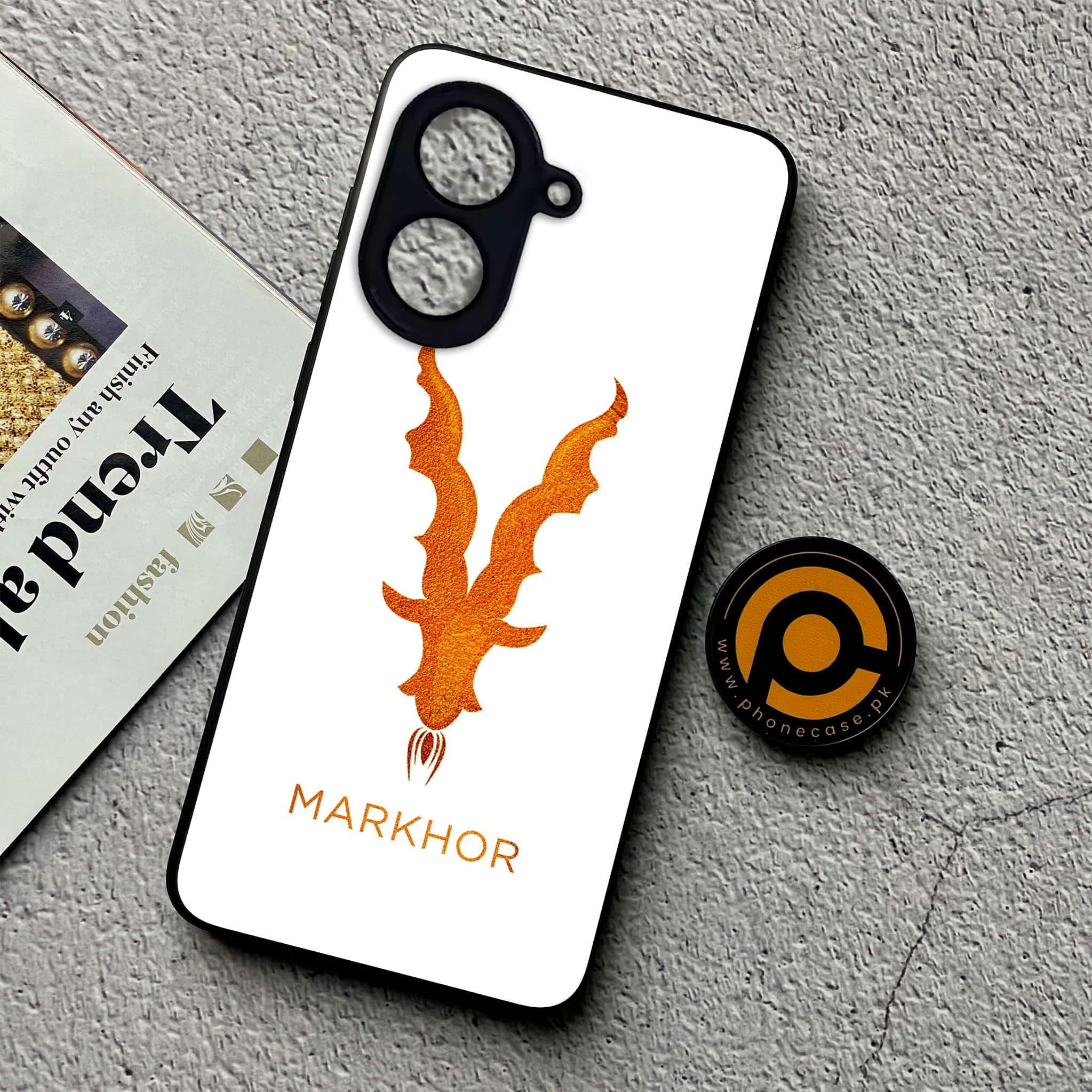 Xiaomi Redmi A5 - Markhor Series - Premium Metal Printed soft Bumper shock Proof Case