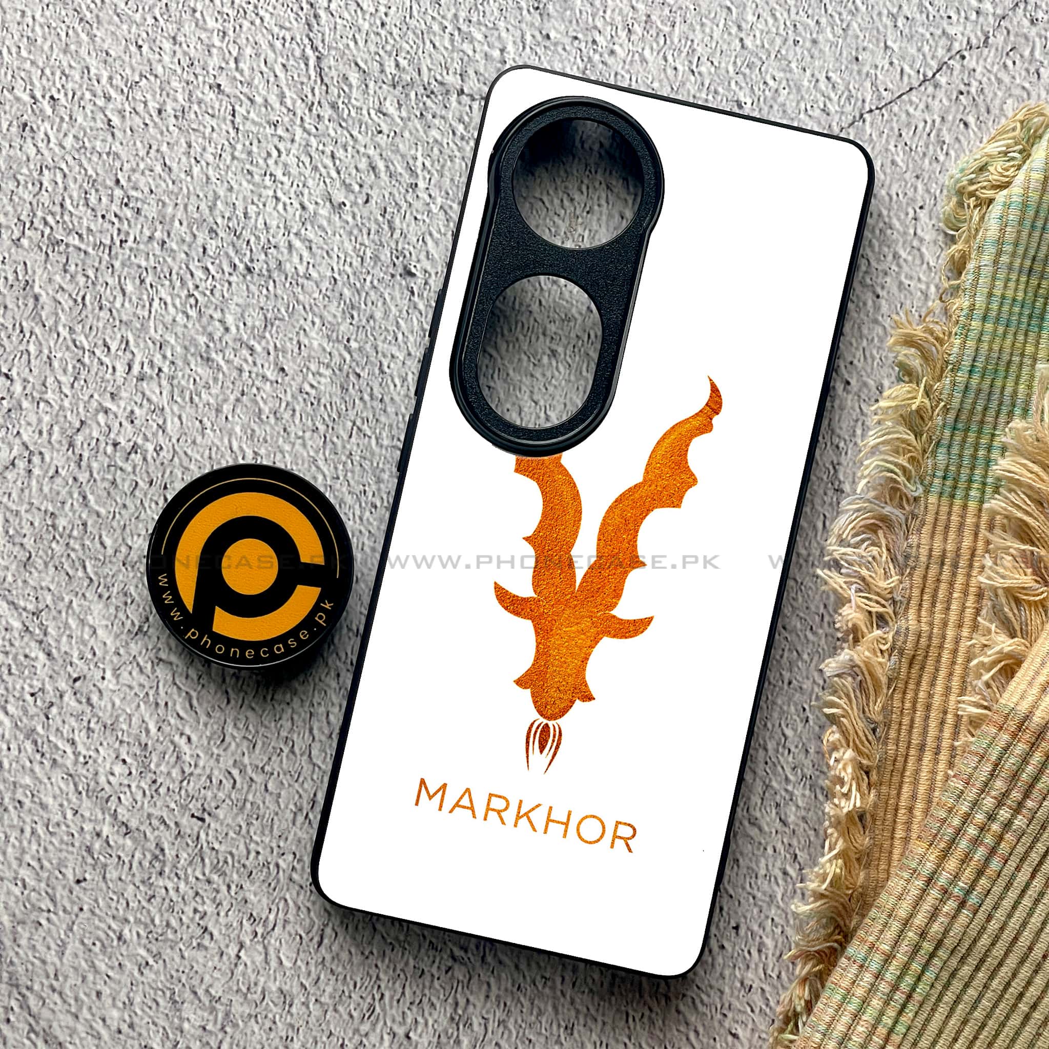 Vivo S19 Pro - Markhor Series - Premium Metal Printed soft Bumper shock Proof Case