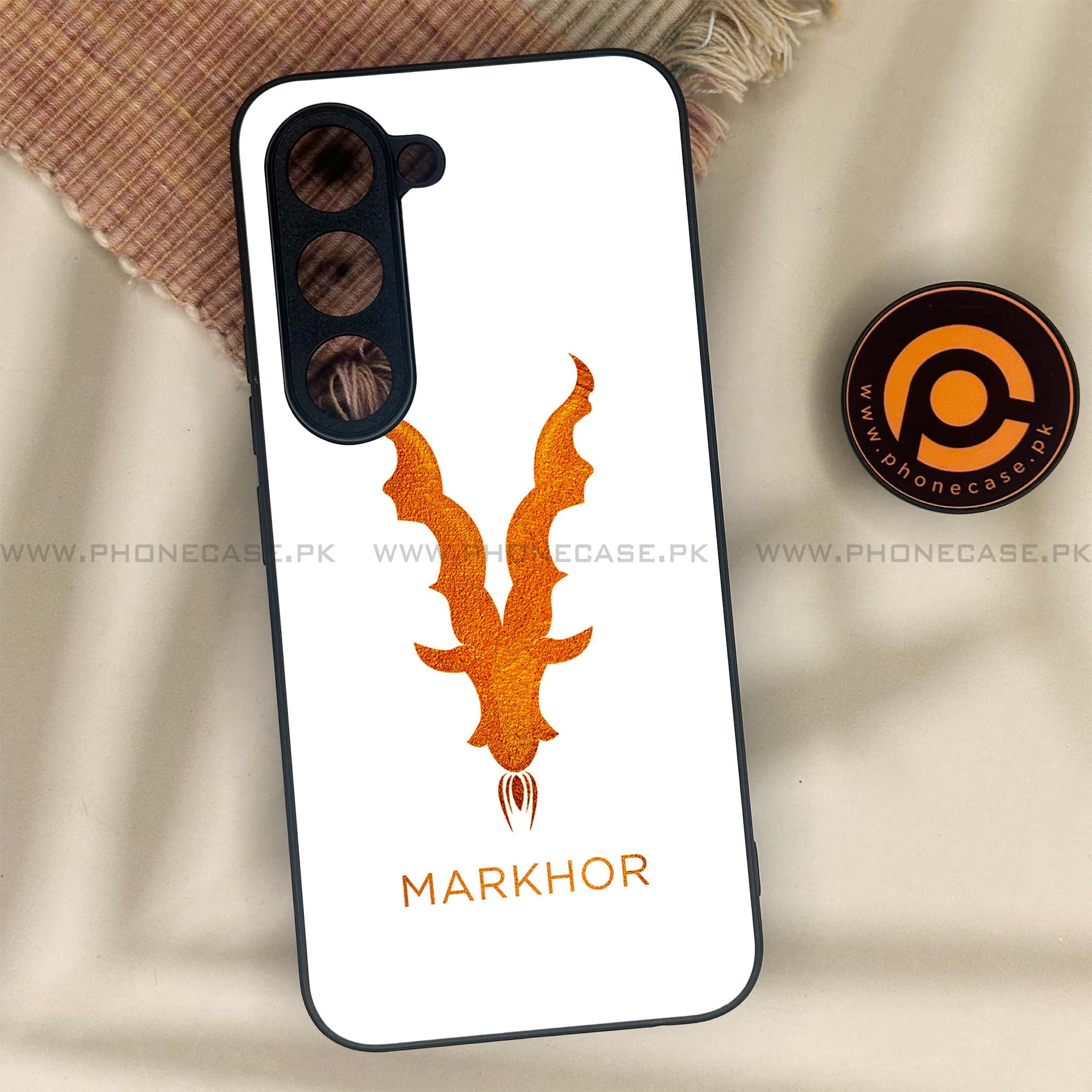 Tecno Spark 40 Pro - Markhor Series - Premium Metal Printed soft Bumper shock Proof Case