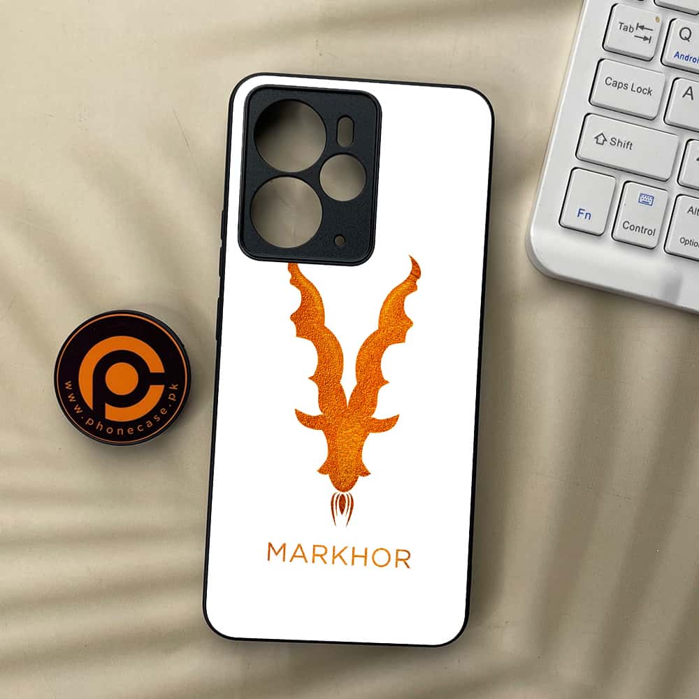 Realme 14 5G - Markhor Series - Premium Metal Printed soft Bumper Shock Proof Case