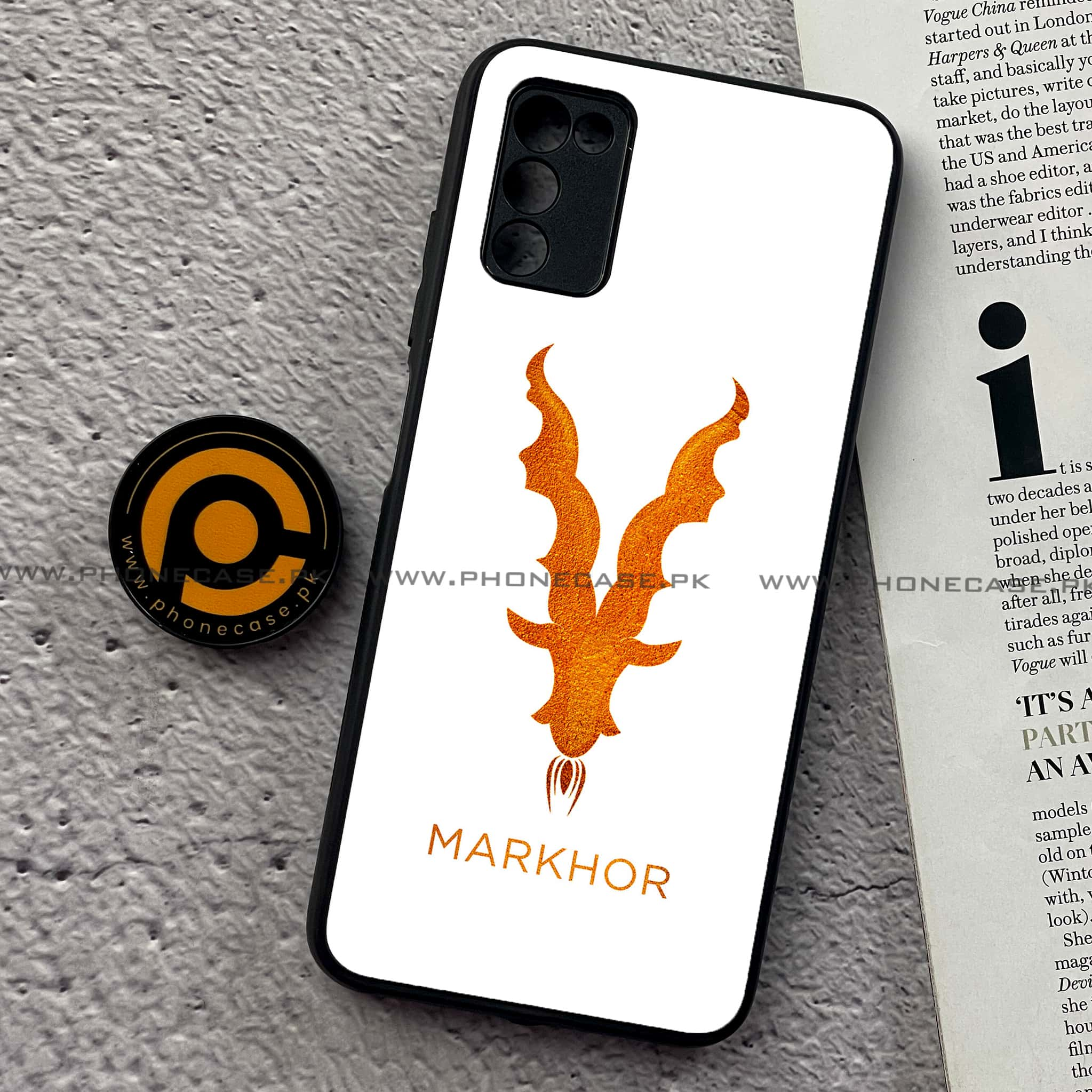 Samsung Galaxy A02s - Markhor Series - Premium Printed Metal soft Bumper shock Proof Case