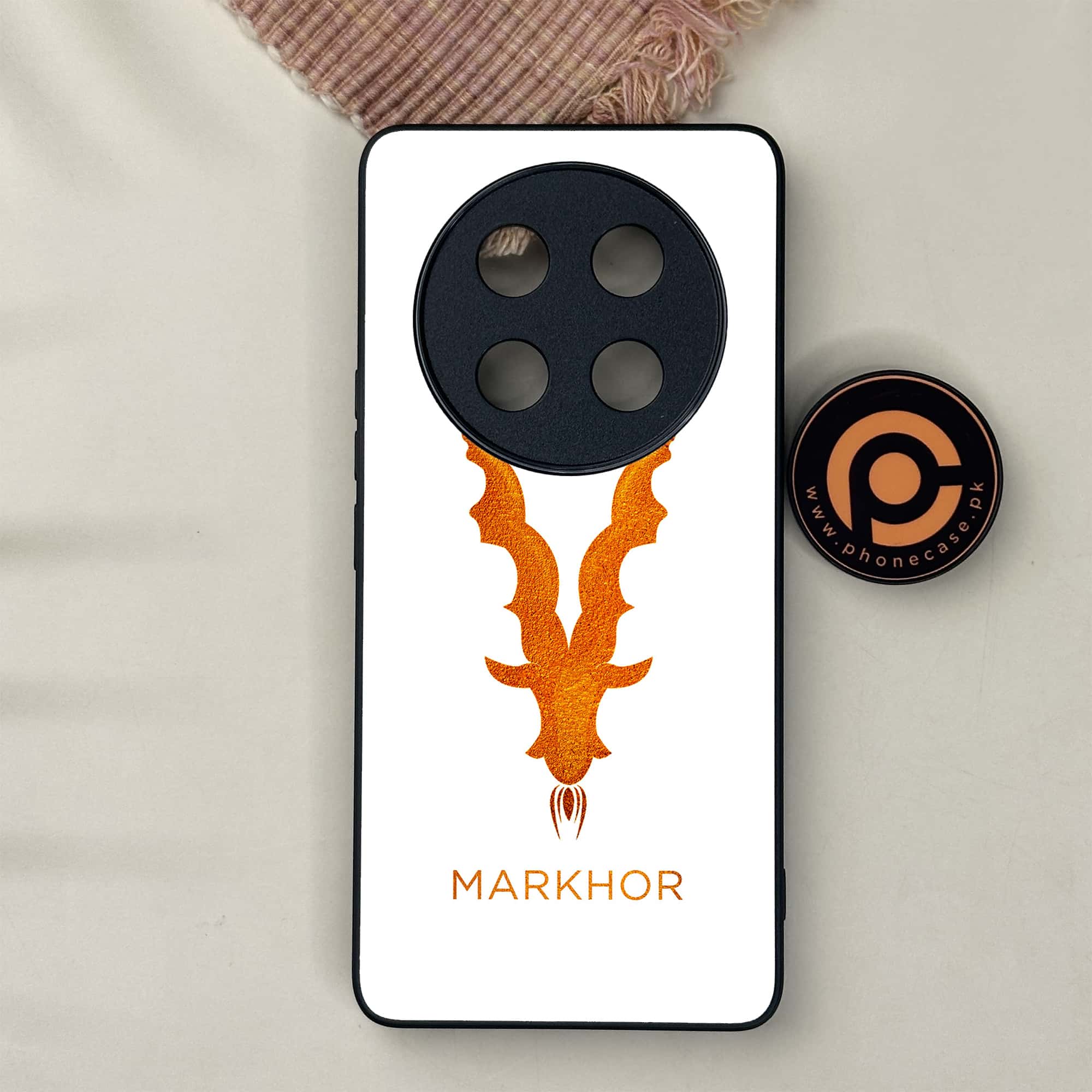 Honor X9c 5G - Markhor Series - Premium Metal Printed soft Bumper shock Proof Case