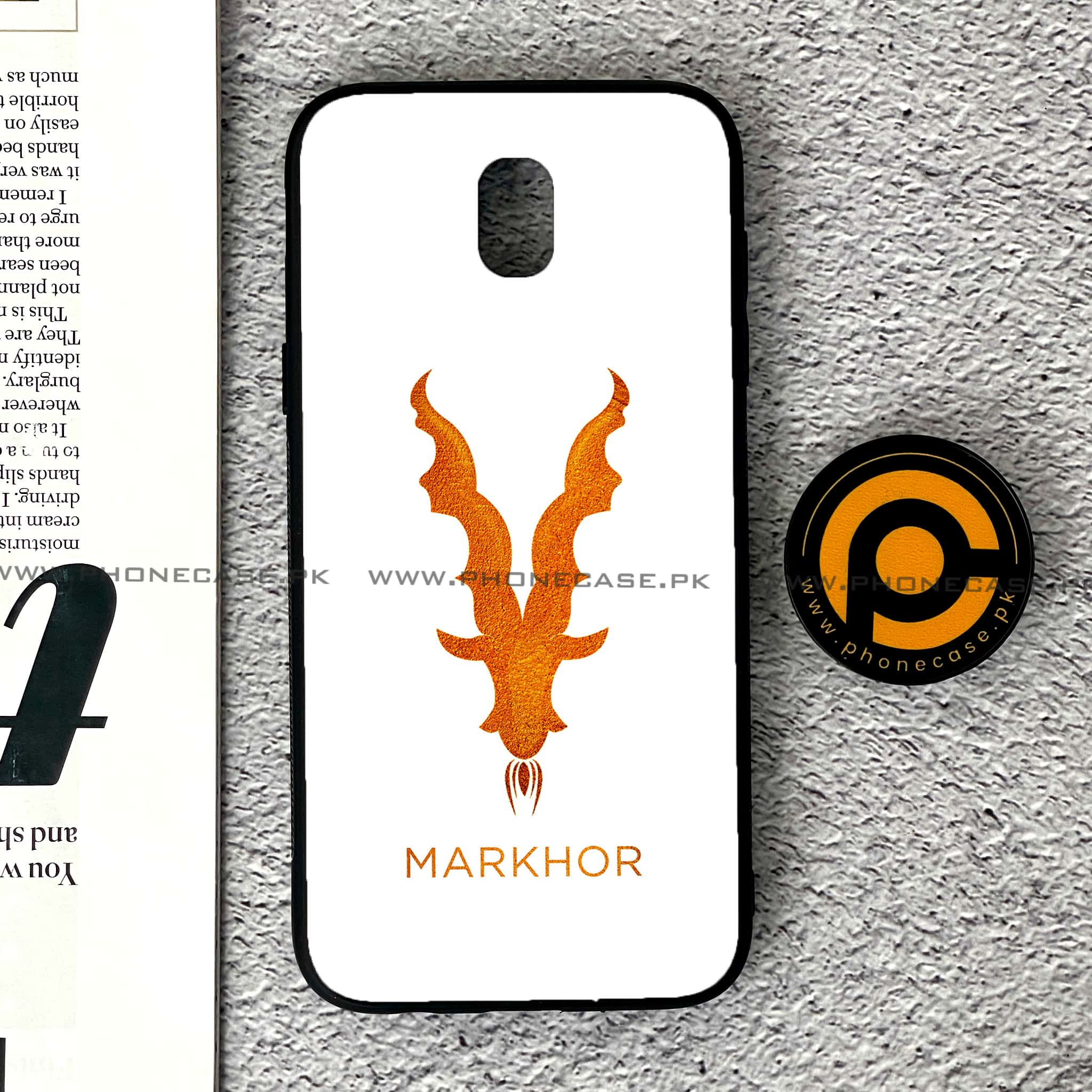 Samsung Galaxy J5 Pro 2017 - Markhor Series - Premium Printed Metal soft Bumper shock Proof Case