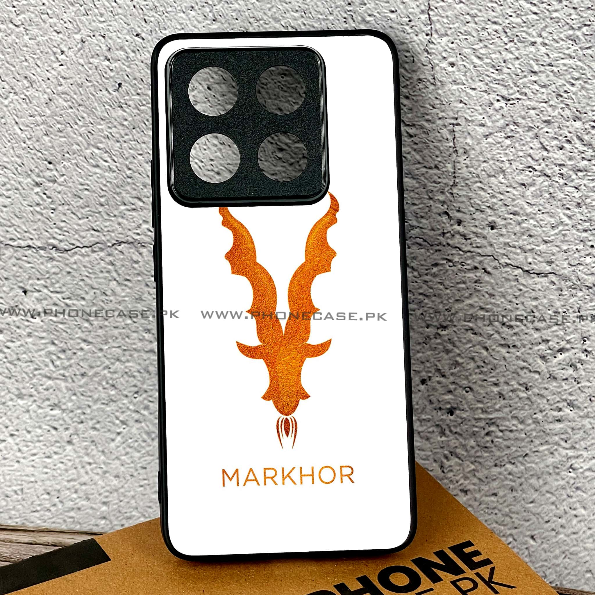 Xiaomi 14T Pro - Markhor Series - Premium Printed Glass soft Bumper shock Proof Case