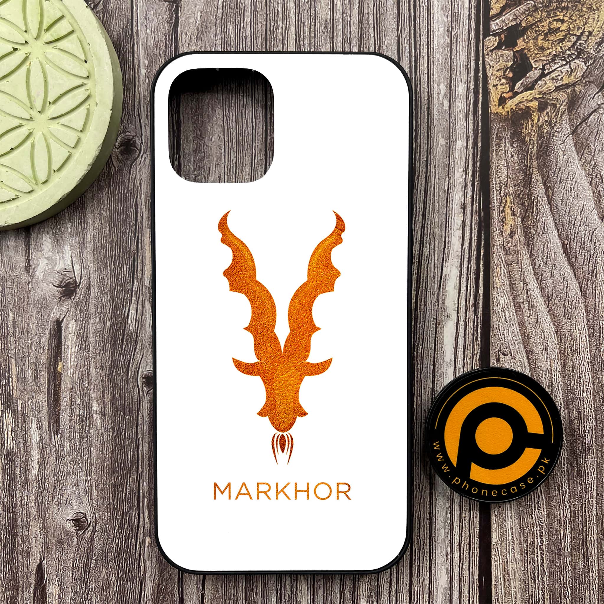 iPhone 12 - Markhor Series - Premium Metal Printed soft Bumper shock Proof Case