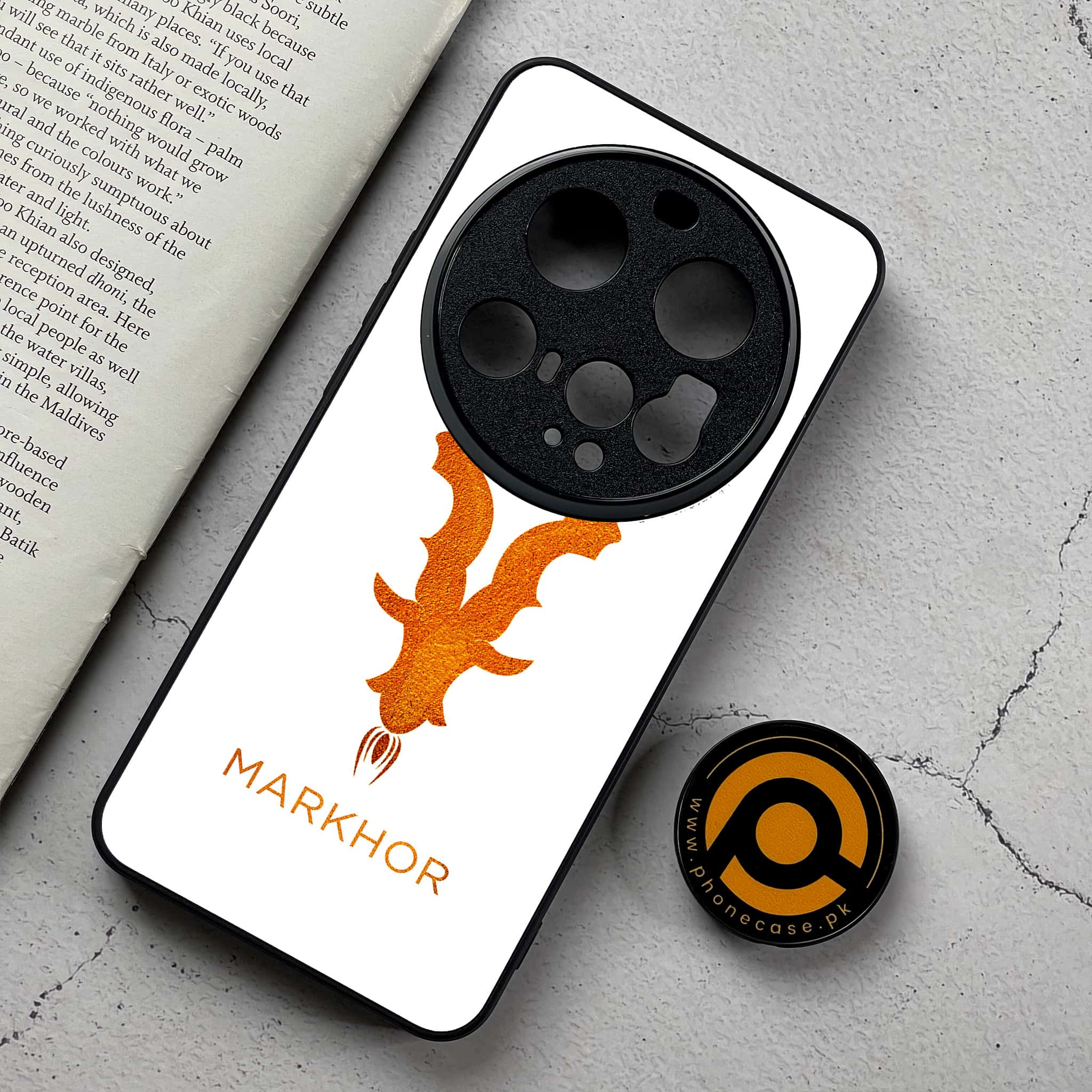 Xiaomi 15 Ultra - Markhor Series - Premium Metal Printed Soft Bumper Shockproof Case