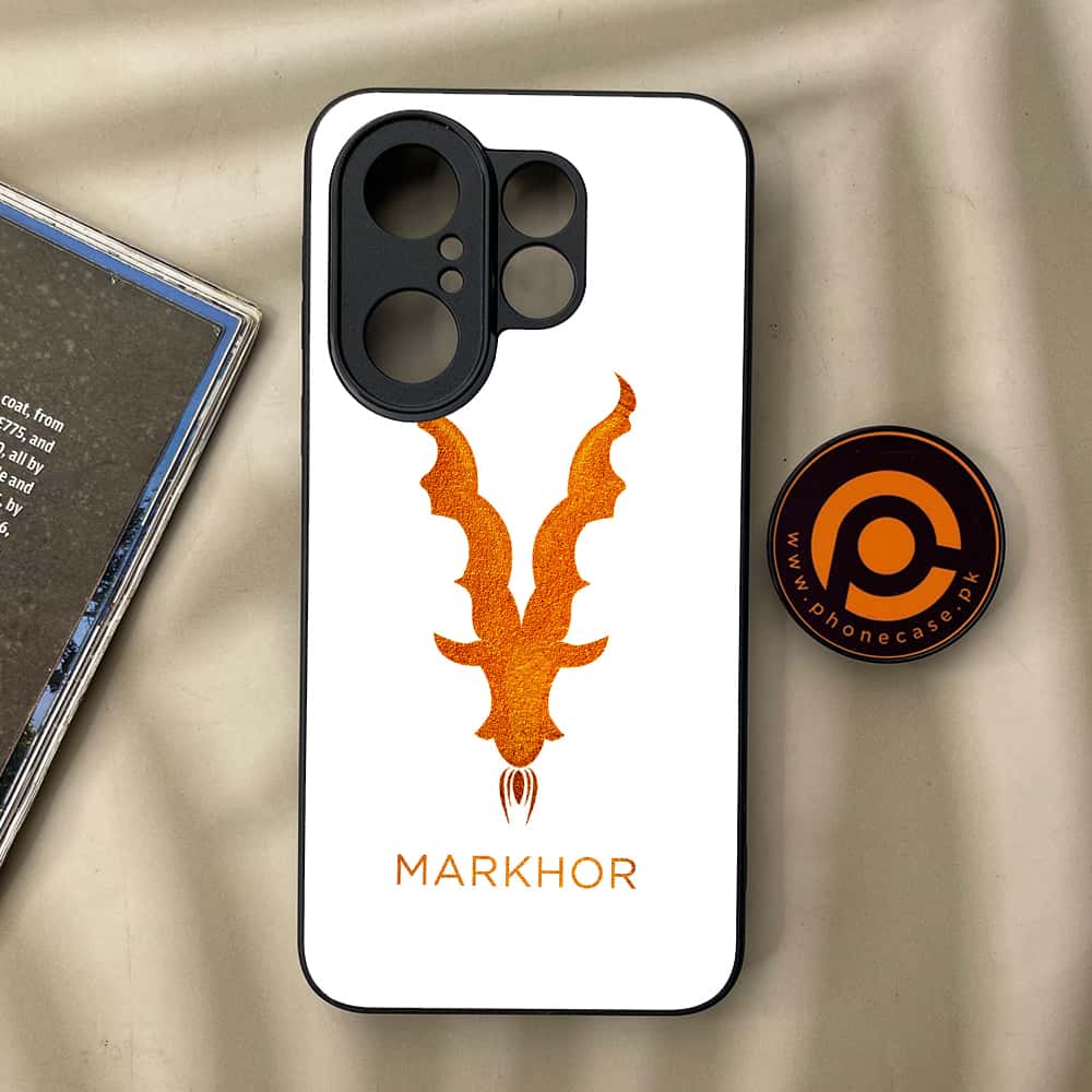 Vivo X200 FE - Markhor Series - Premium Metal Printed soft Bumper Shock Proof Case