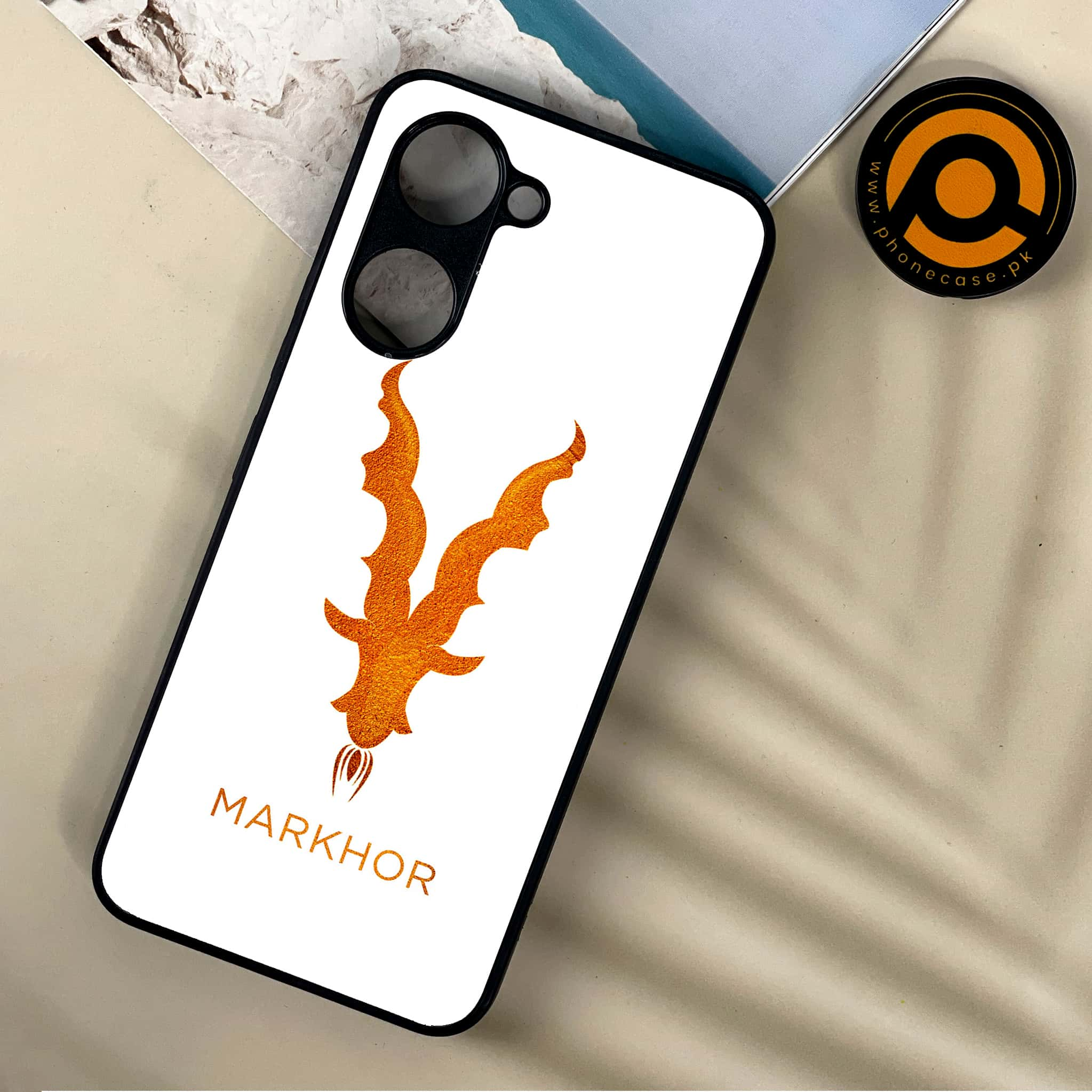 Vivo Y03 - Markhor Series - Premium Printed Metal soft Bumper shock Proof Case