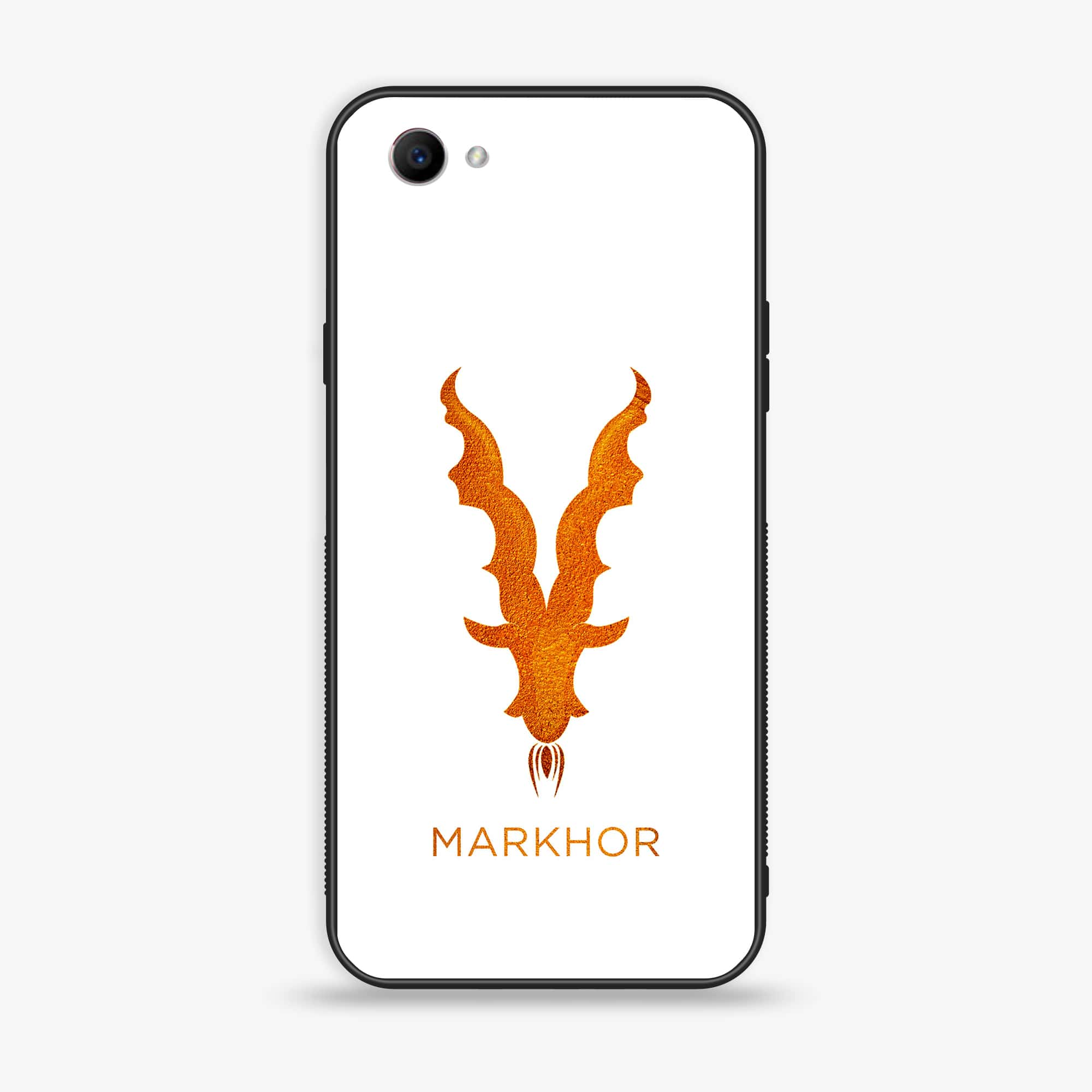 Oppo F7 Youth - Markhor Series - Premium Printed Glass soft Bumper shock Proof Case