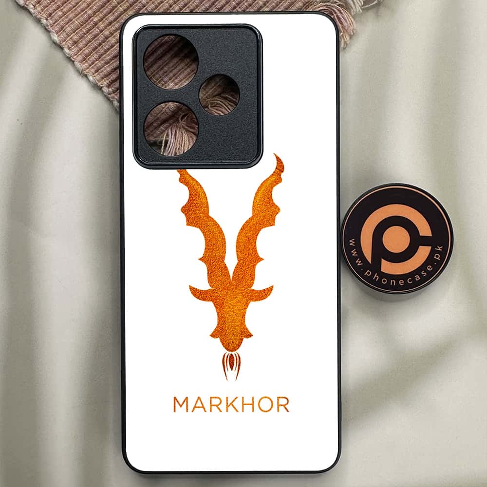 Realme GT 7 - Markhor Series - Premium Metal Printed soft Bumper shock Proof Case