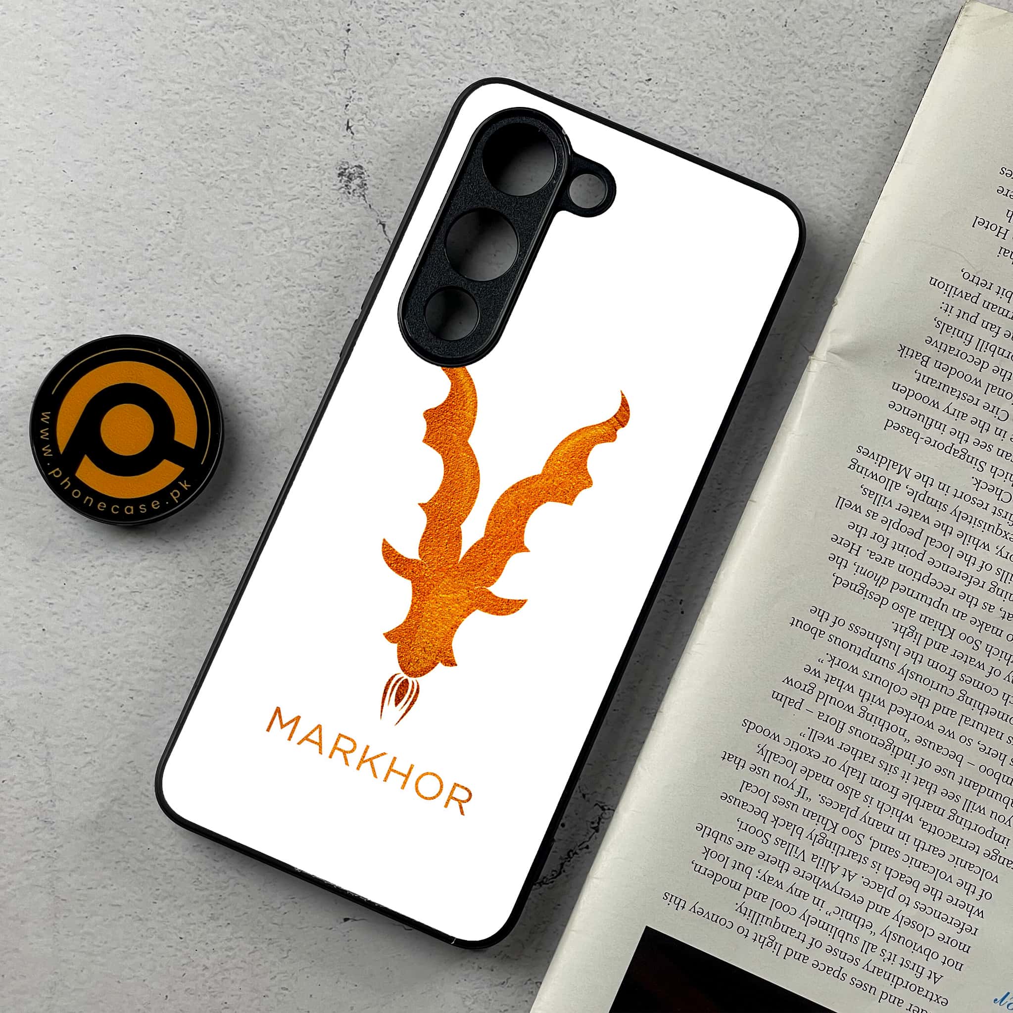 Vivo Y04 - Markhor Series - Premium Metal Printed Soft Bumper Shockproof Case