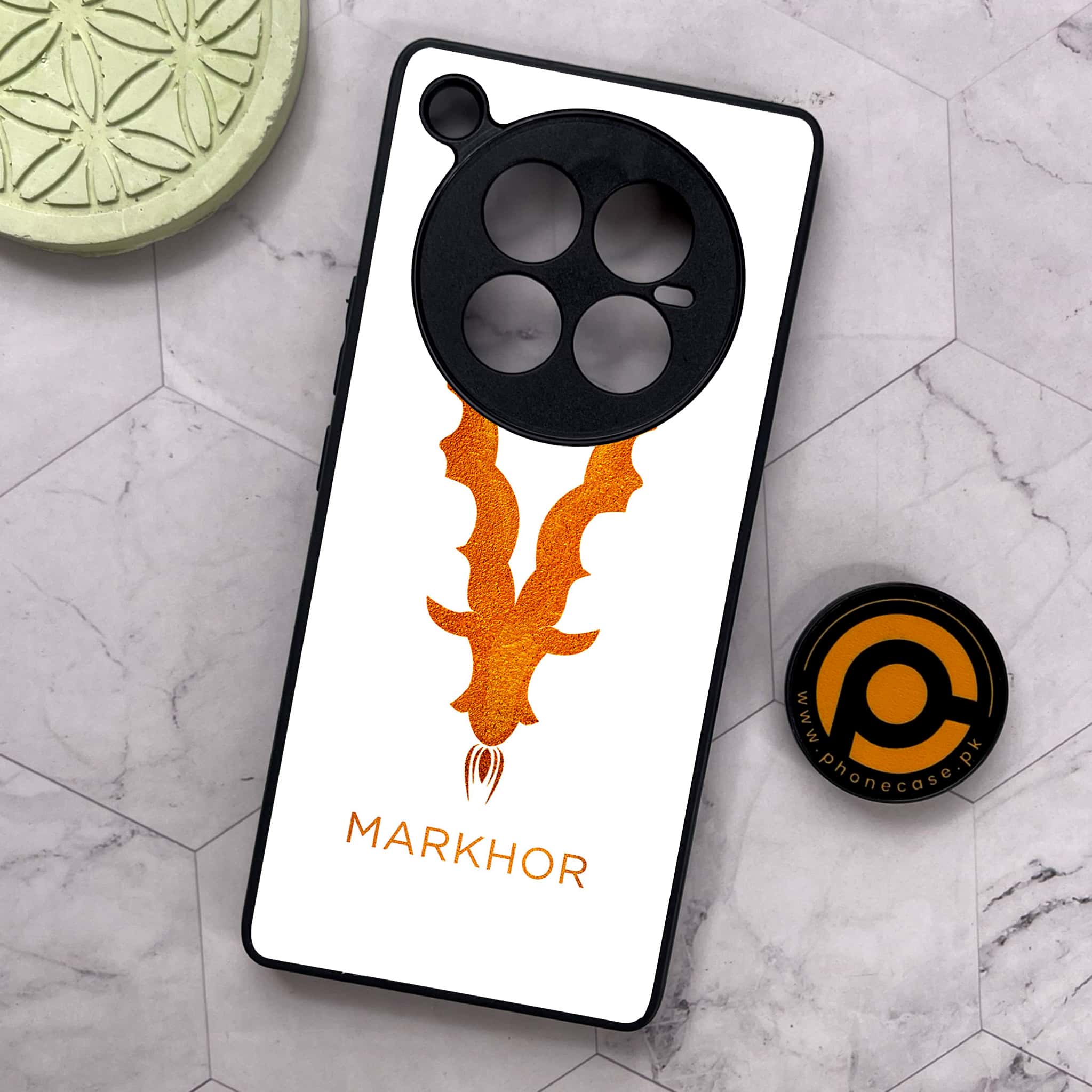 Infinix Zero 40 5G - Markhor Series - Premium Metal Printed soft Bumper shock Proof Case