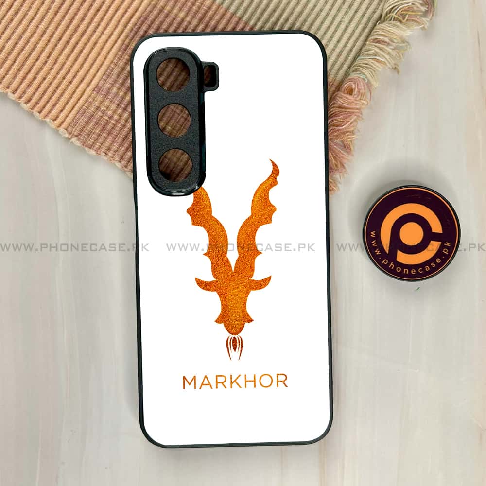 Infinix Hot 60i - Markhor Series - Premium Metal Printed soft Bumper shock Proof Case