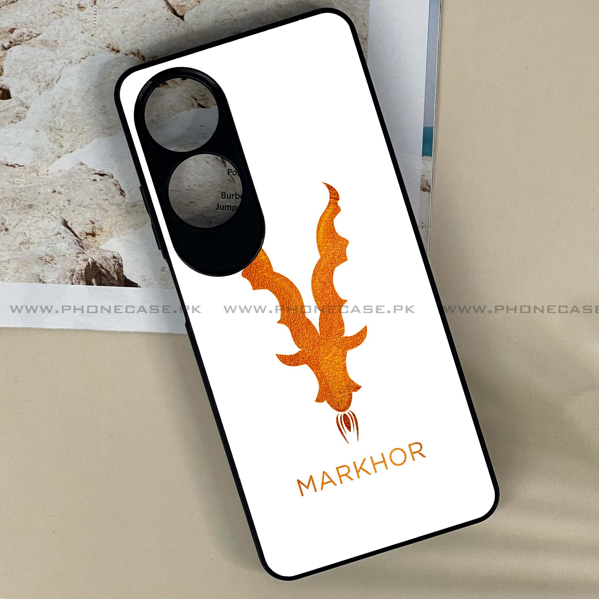 Oppo A60 - Markhor Series - Premium Printed Metal soft Bumper shock Proof Case