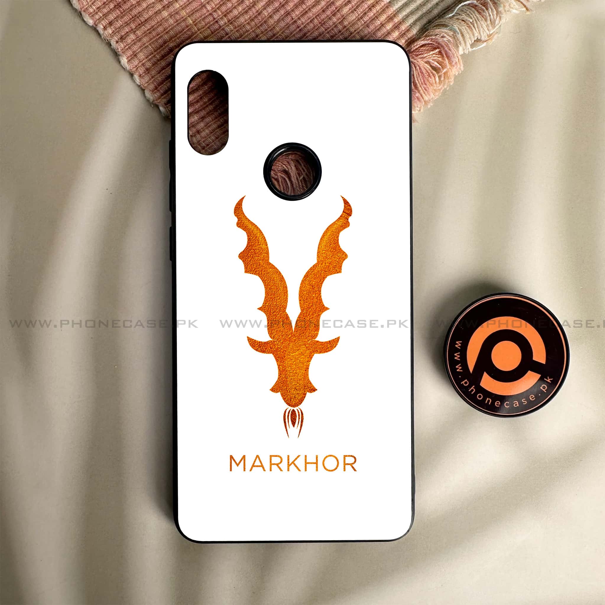 Redmi Note 5/Note 5 Pro - Markhor Series - Premium Metal Printed soft Bumper shock Proof Case