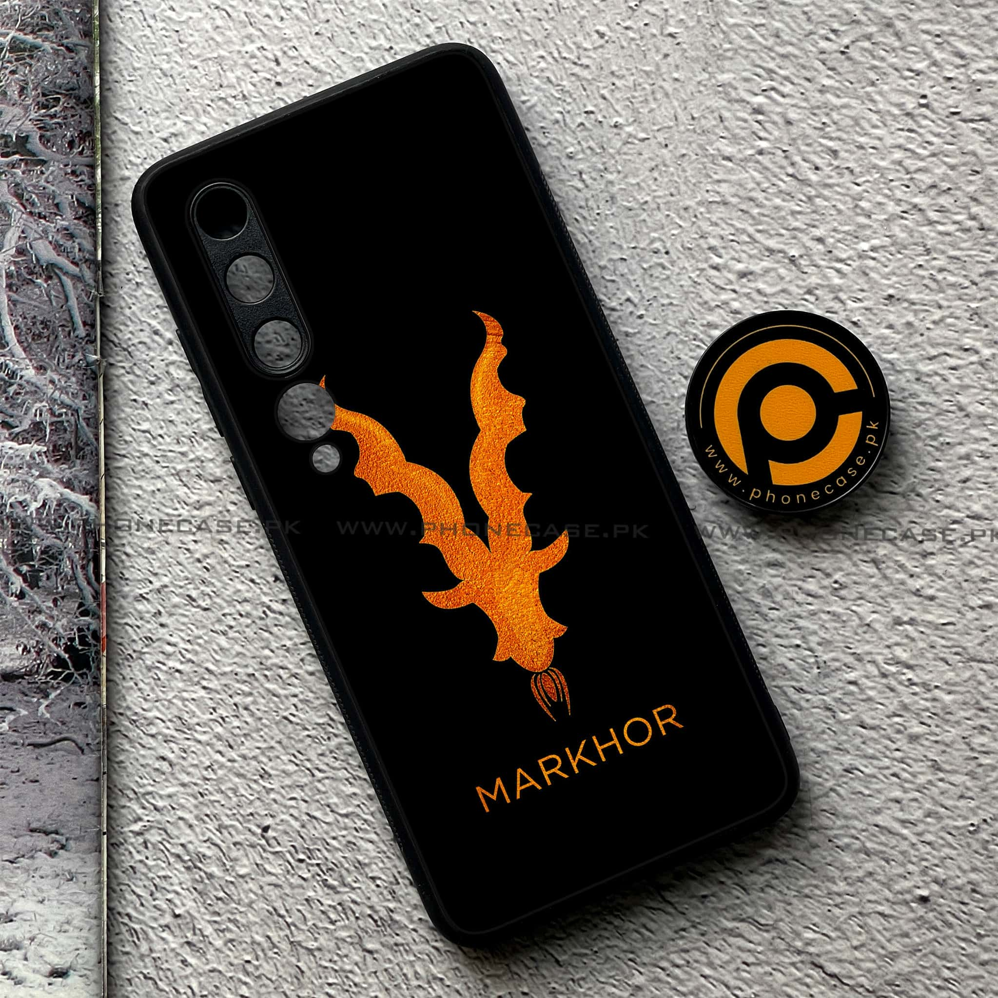 Xiaomi Mi 10 - Markhor Series - Premium Printed Glass soft Bumper shock Proof Case