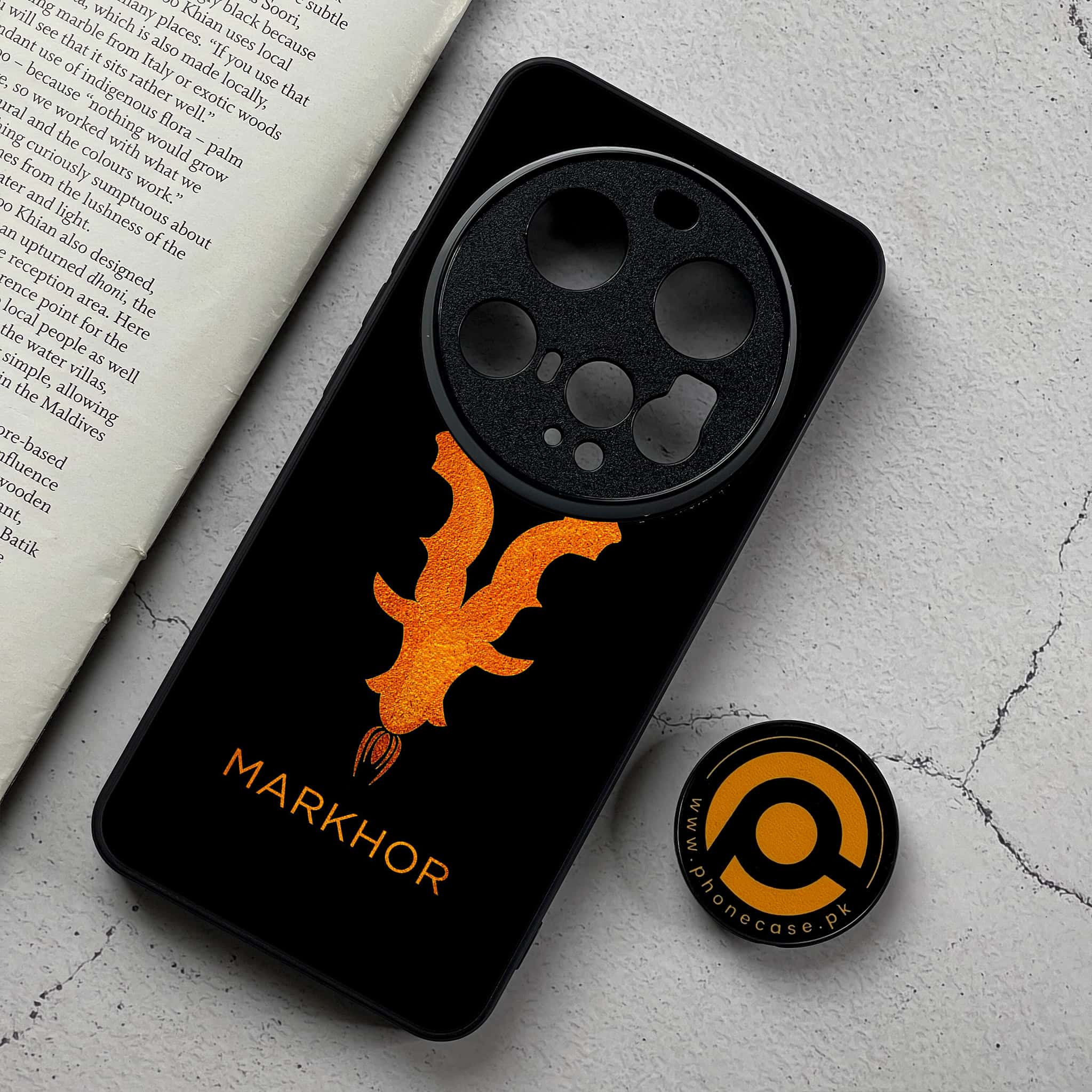 Xiaomi 15 Ultra - Markhor Series - Premium Metal Printed Soft Bumper Shockproof Case