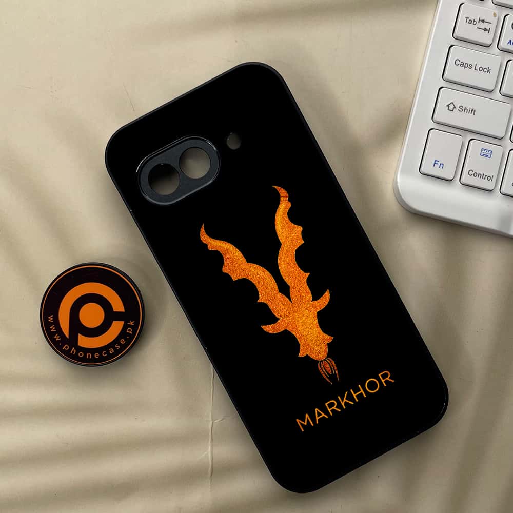Google Pixel 9a - Markhor Series - Premium Metal Printed soft Bumper Shock Proof Case