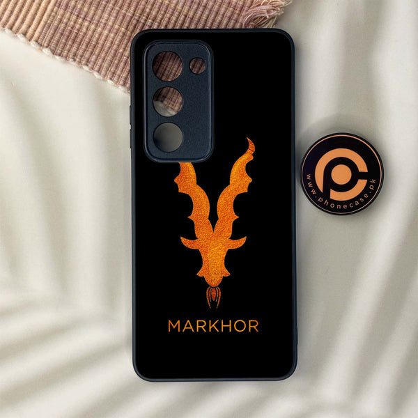 Oppo A5 2025 - Markhor Series - Premium Metal Printed soft Bumper shock Proof Case