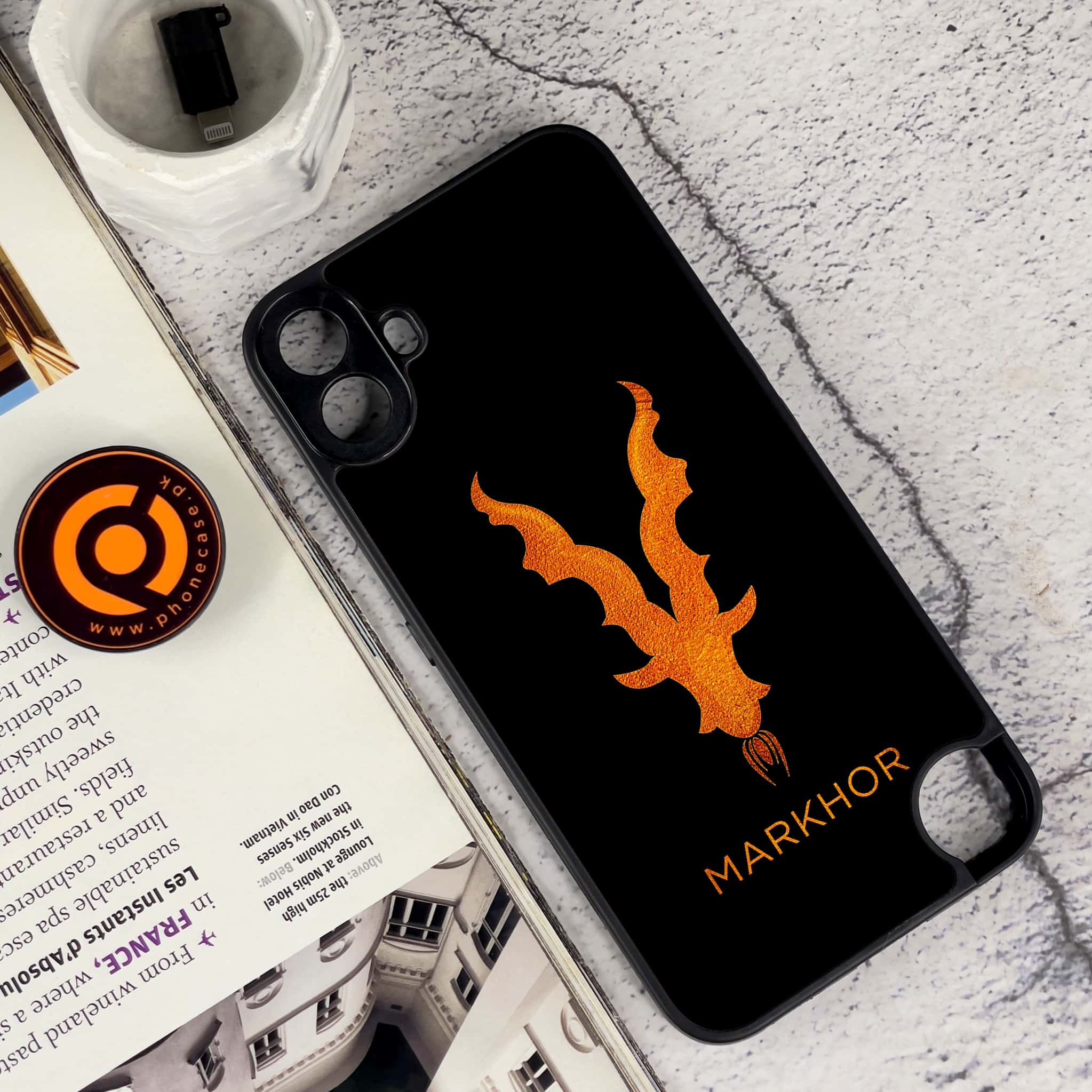 Nothing CMF Phone 1 - Markhor Series - Premium Metal Printed soft Bumper Shock Proof Case