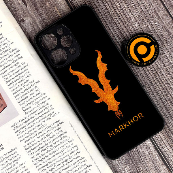 Xiaomi Redmi 12 - Markhor Series - Premium Printed Glass soft Bumper shock Proof Case