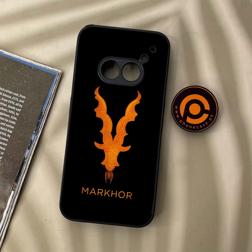 Nothing Phone (2a) - Markhor Series - Premium Metal Printed soft Bumper Shock Proof Case