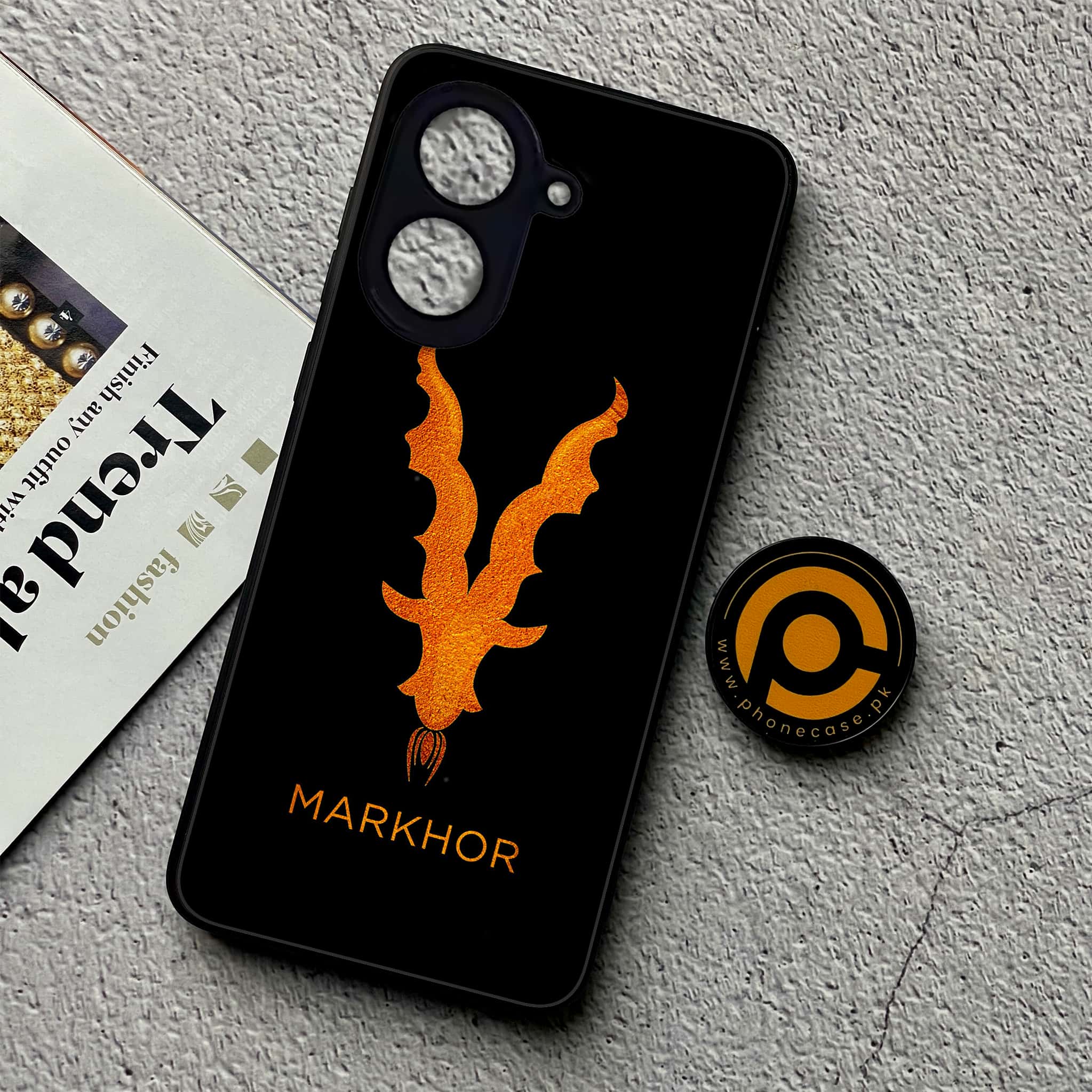 Xiaomi Redmi A5 - Markhor Series - Premium Metal Printed soft Bumper shock Proof Case