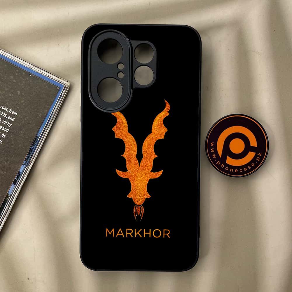 Vivo X200 FE - Markhor Series - Premium Metal Printed soft Bumper Shock Proof Case