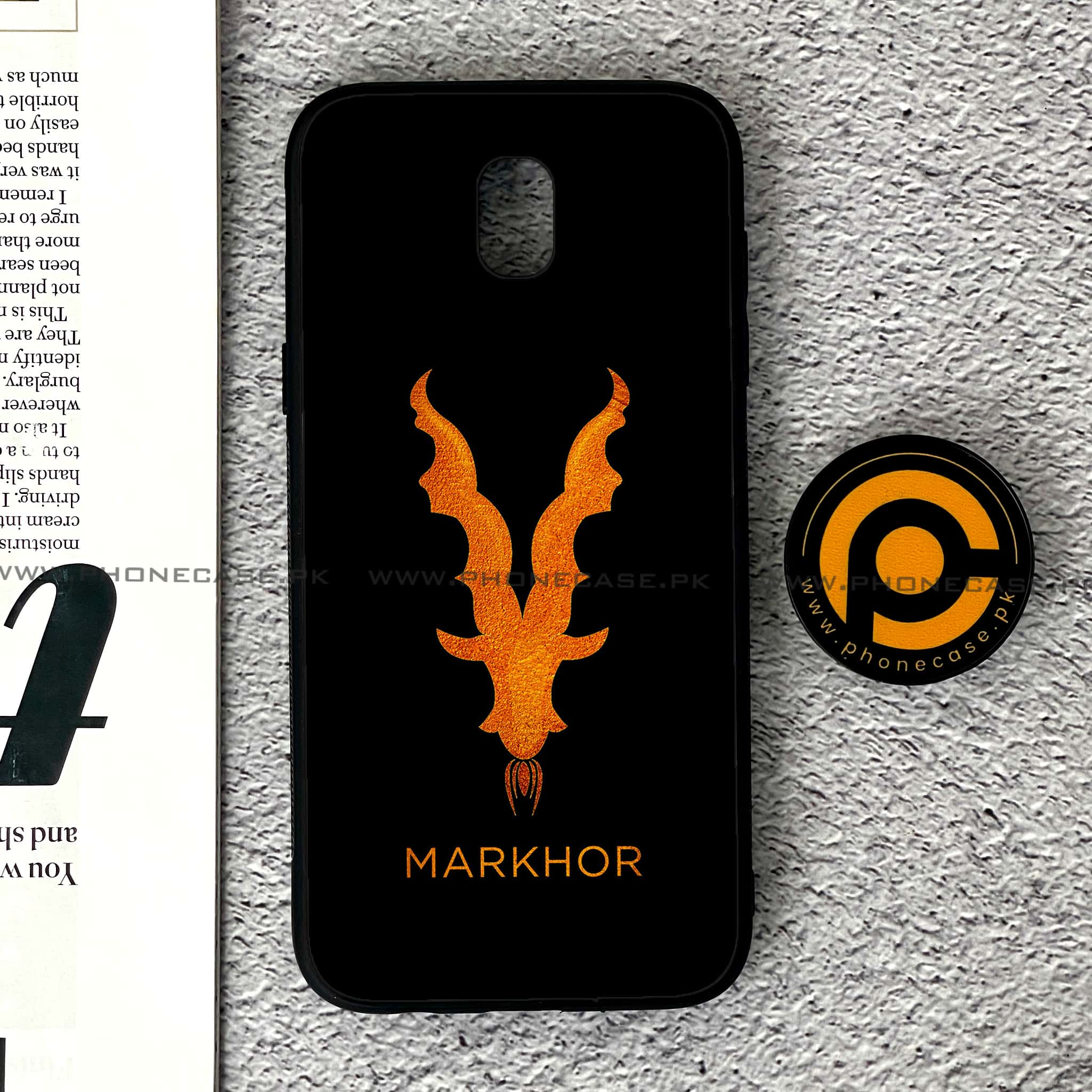 Samsung Galaxy J5 Pro 2017 - Markhor Series - Premium Printed Metal soft Bumper shock Proof Case