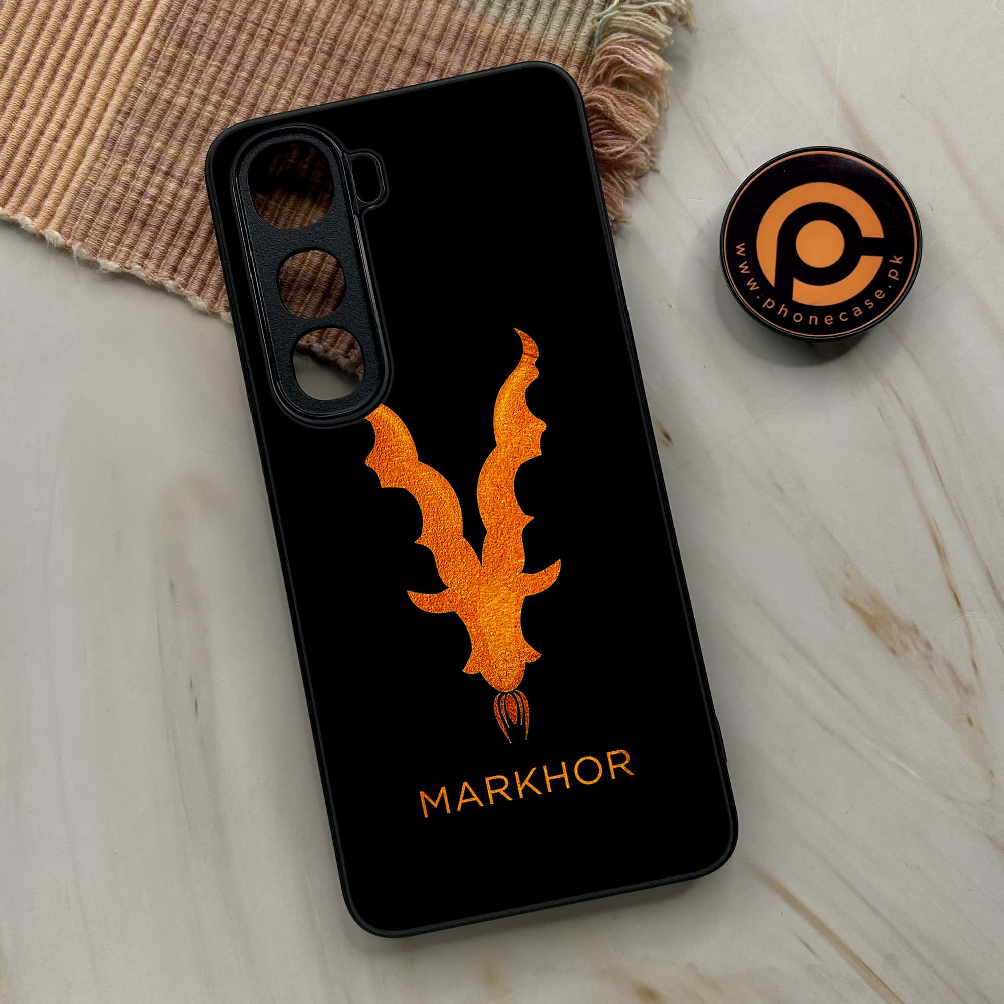Vivo Y400 - Markhor Series - Premium Metal Printed soft Bumper shock Proof Case