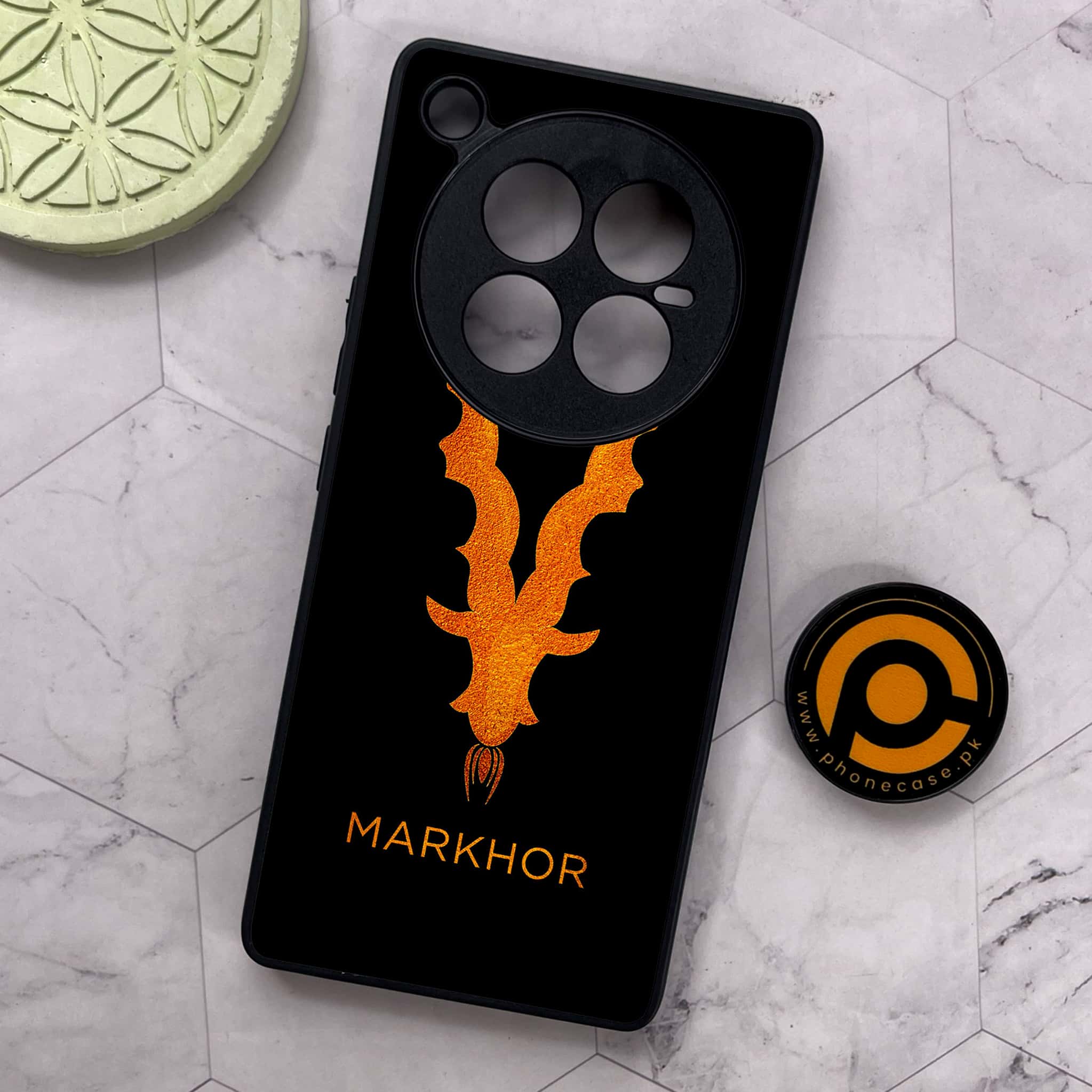 Infinix Zero 40 5G - Markhor Series - Premium Metal Printed soft Bumper shock Proof Case