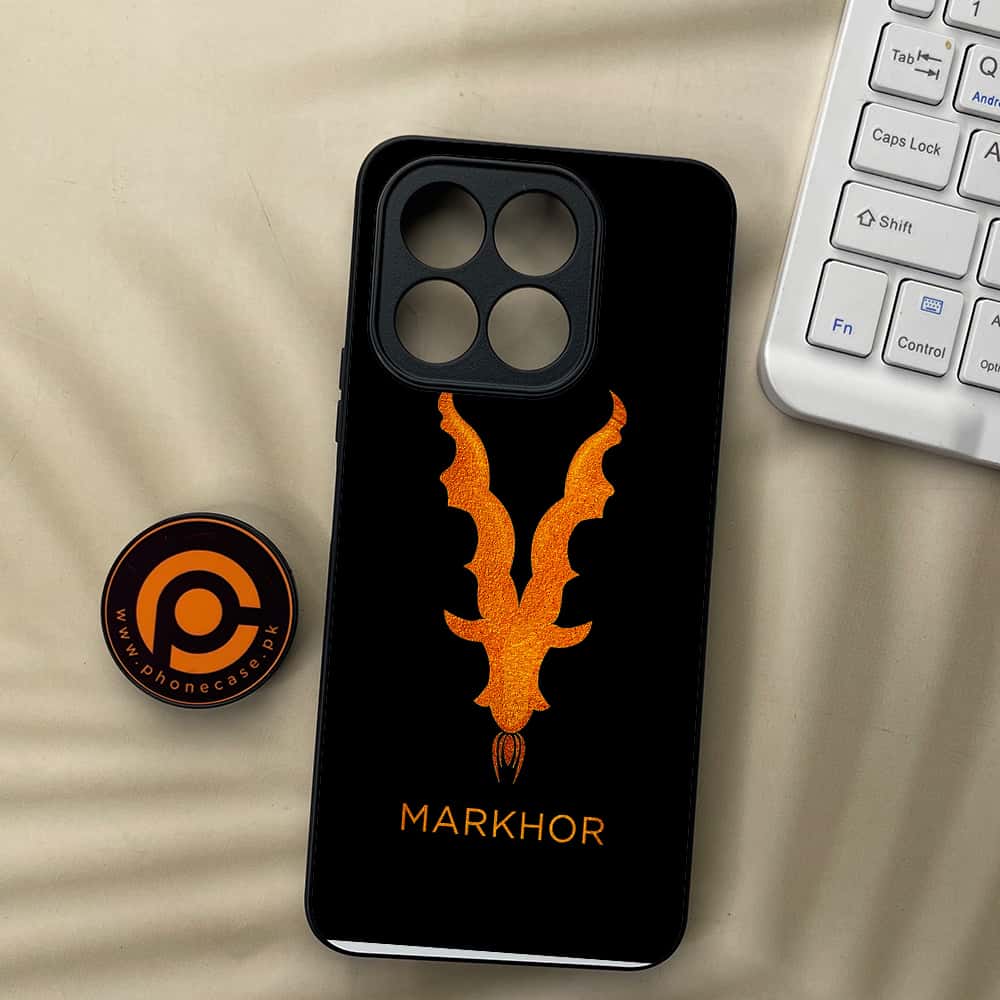 Honor X5b Plus - Markhor Series - Premium Metal  Printed soft Bumper shock Proof Case