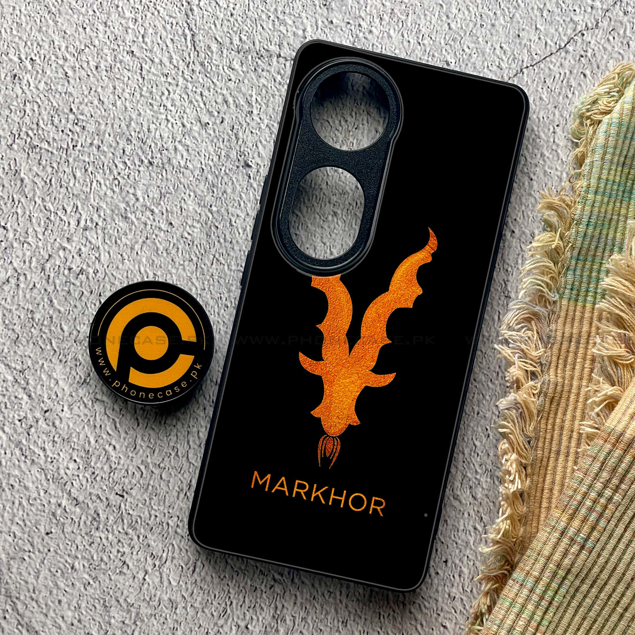 Vivo S19 Pro - Markhor Series - Premium Metal Printed soft Bumper shock Proof Case