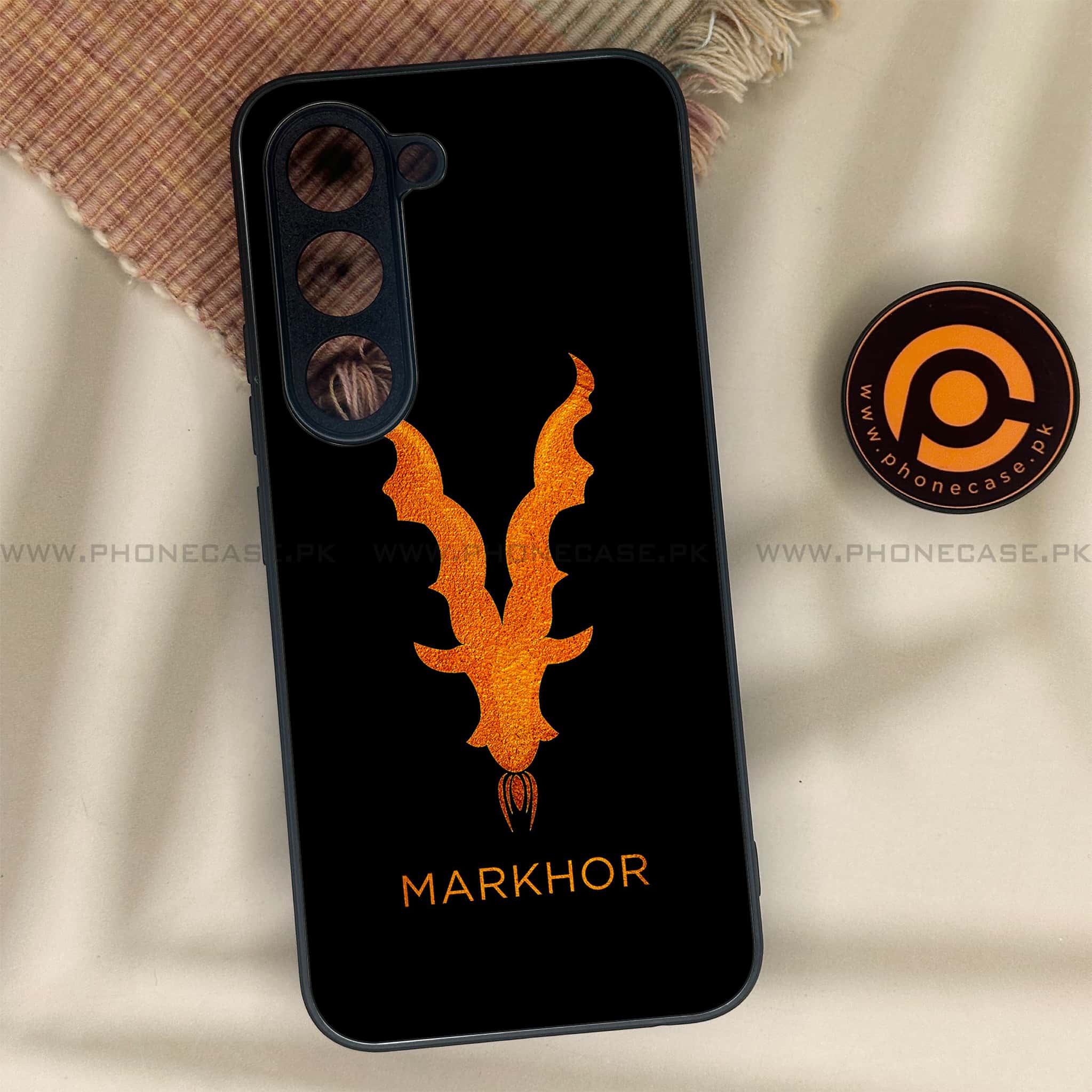 Tecno Spark 40 Pro - Markhor Series - Premium Metal Printed soft Bumper shock Proof Case