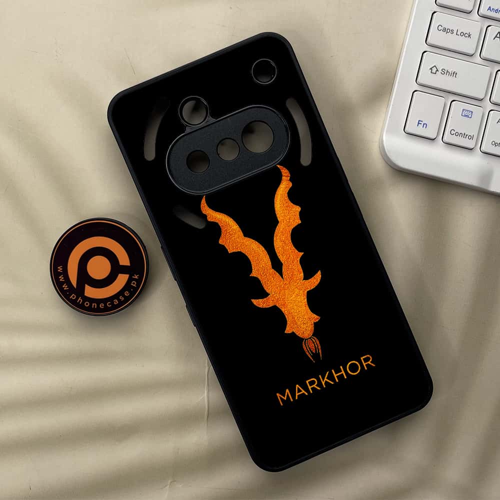 Nothing Phone 3a - Markhor Series - Premium Metal  Printed soft Bumper shock Proof Case