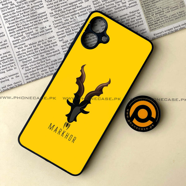 Samsung Galaxy A06  - Markhor Series - Premium Metal Printed soft Bumper shock Proof Case