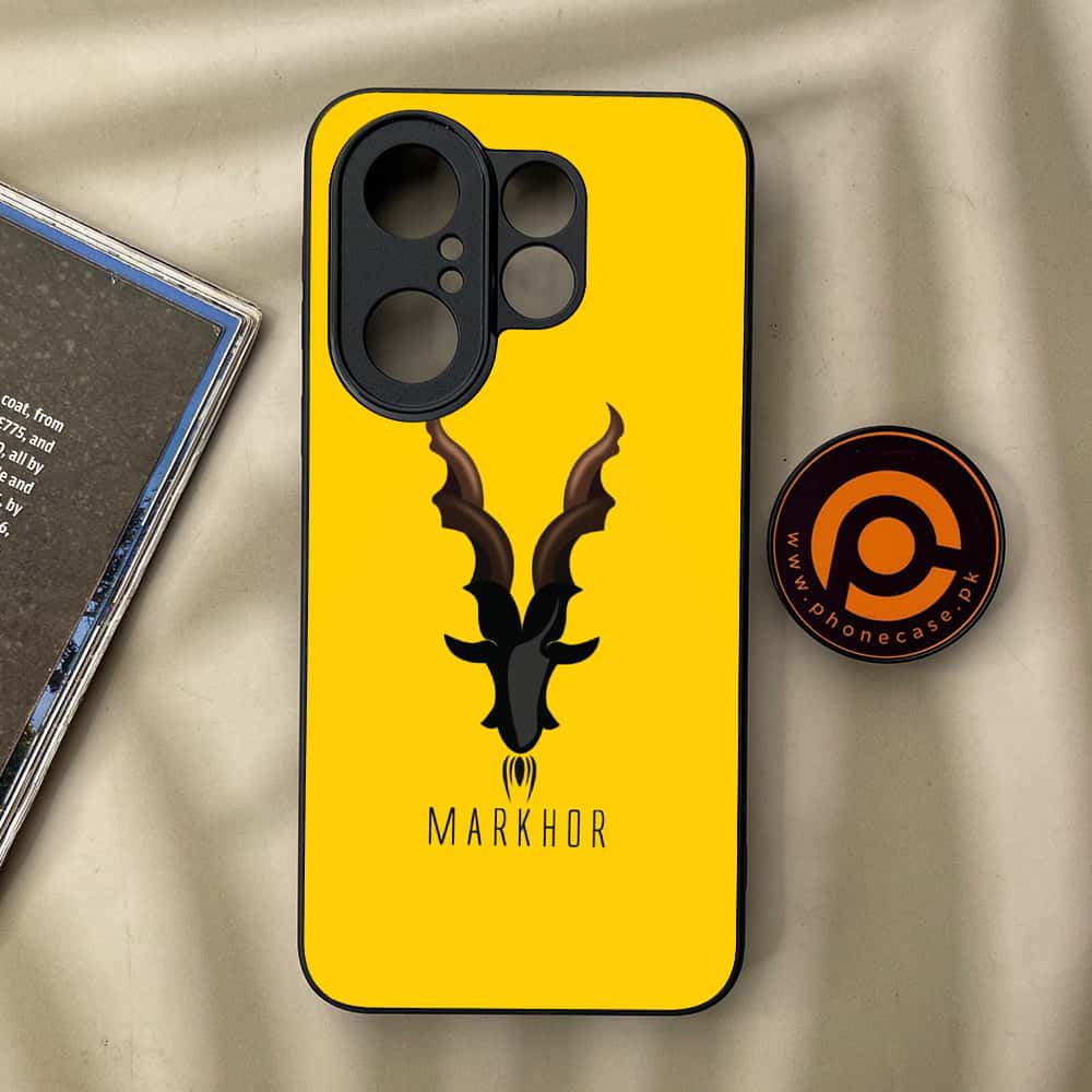 Vivo X200 FE - Markhor Series - Premium Metal Printed soft Bumper Shock Proof Case
