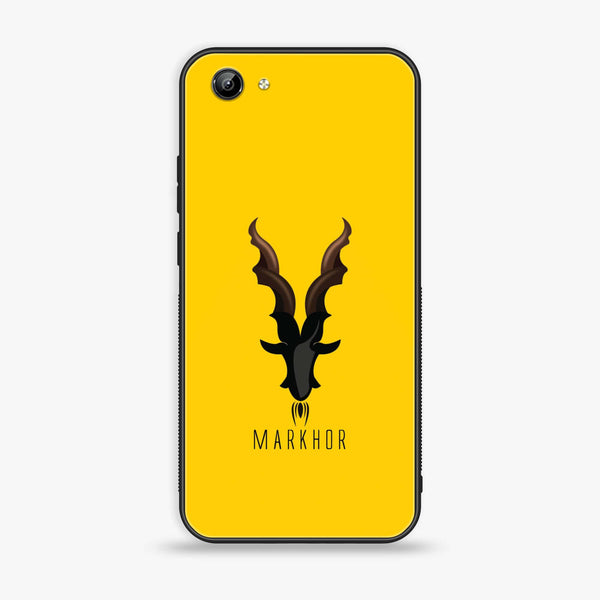 Vivo Y71 - Markhor Series - Premium Printed Glass soft Bumper shock Proof Case