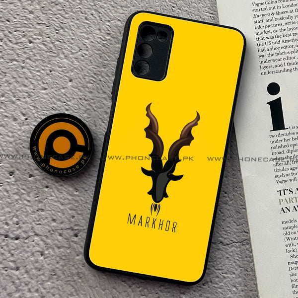 Samsung Galaxy A02s - Markhor Design 1 - Premium Printed Metal soft Bumper shock Proof Case CS-29060